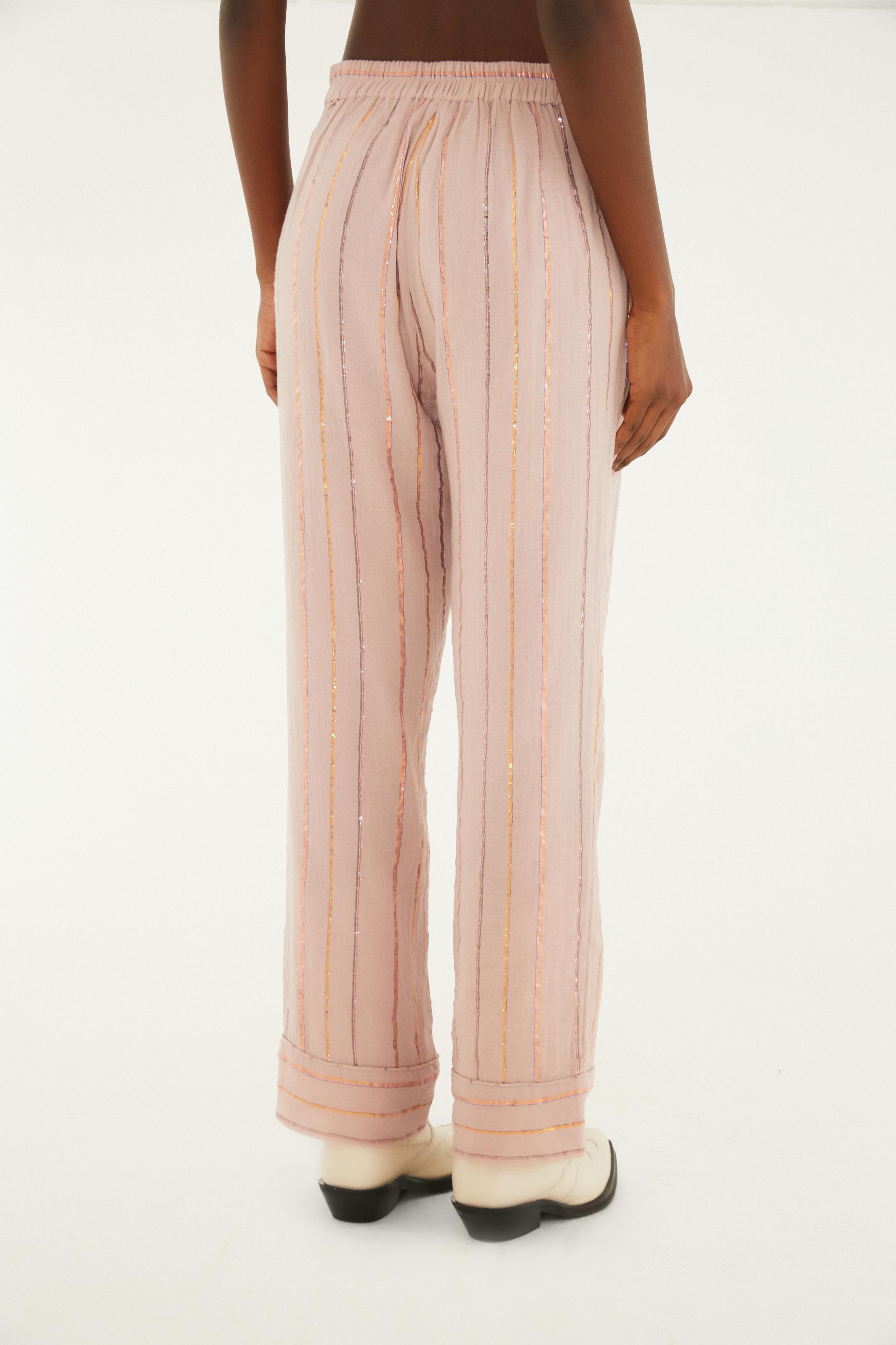 Calça Artesanal Listra Lurex