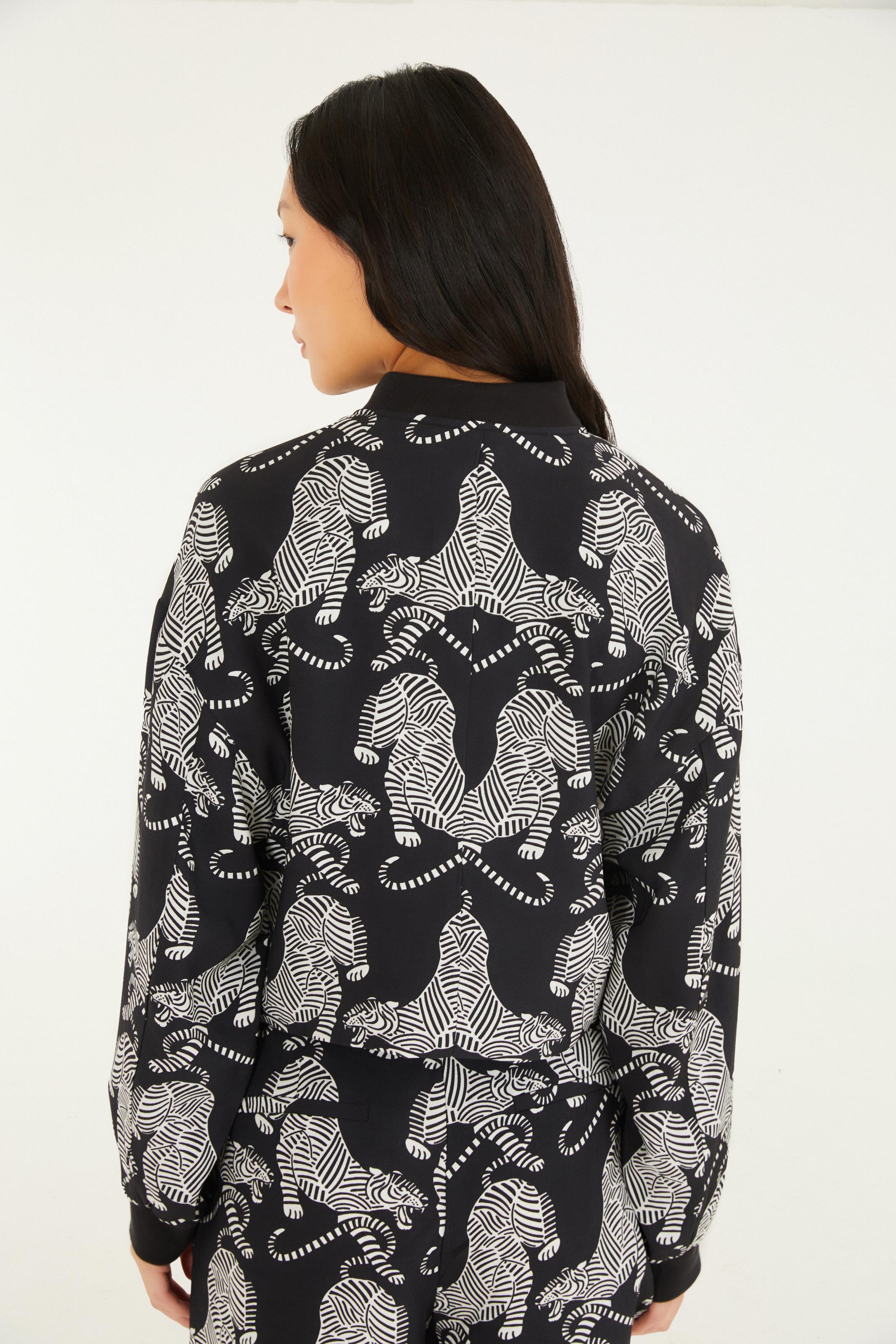 Bomber Estampada Tigres