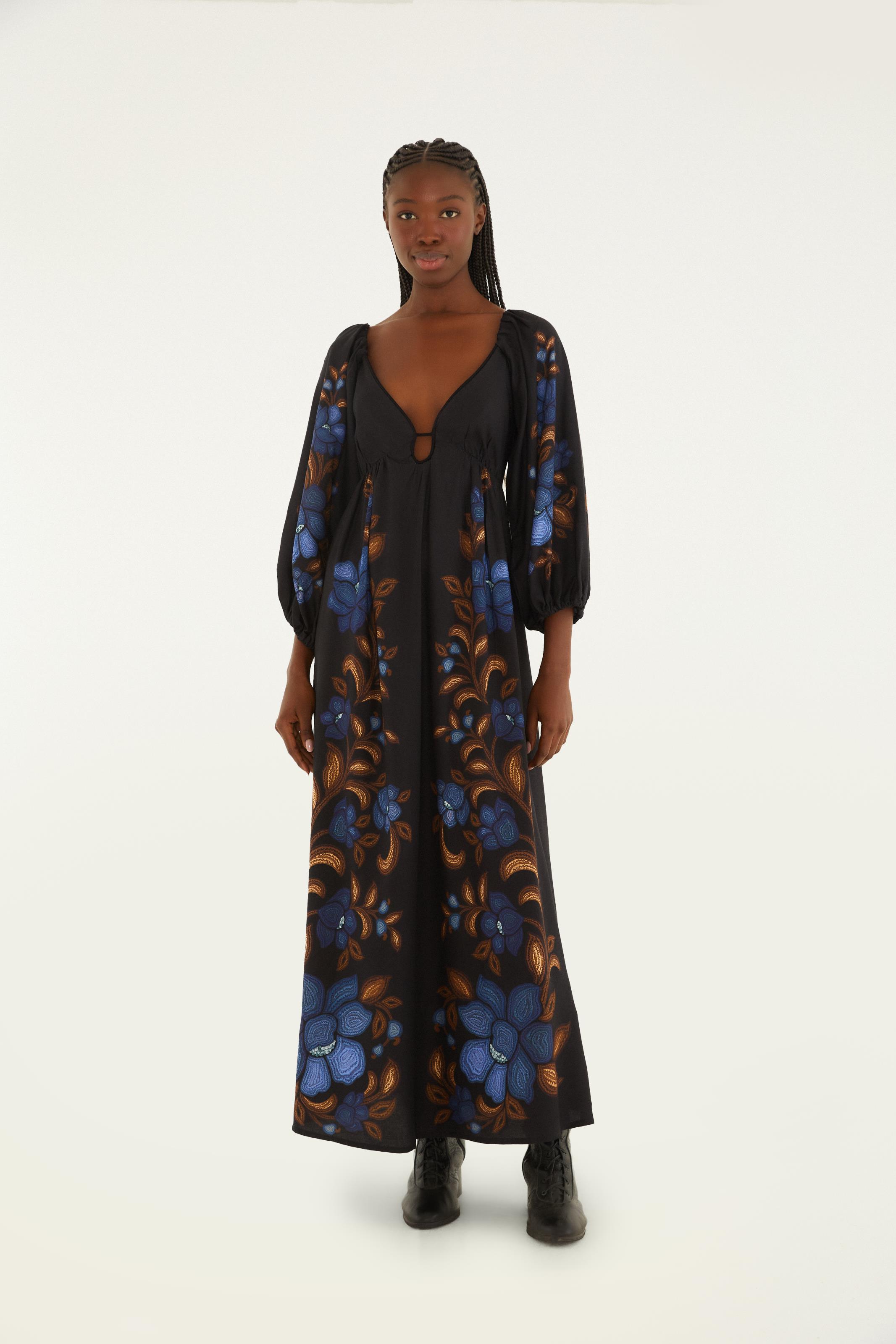 Vestido Cropped Estampado Floral Renata