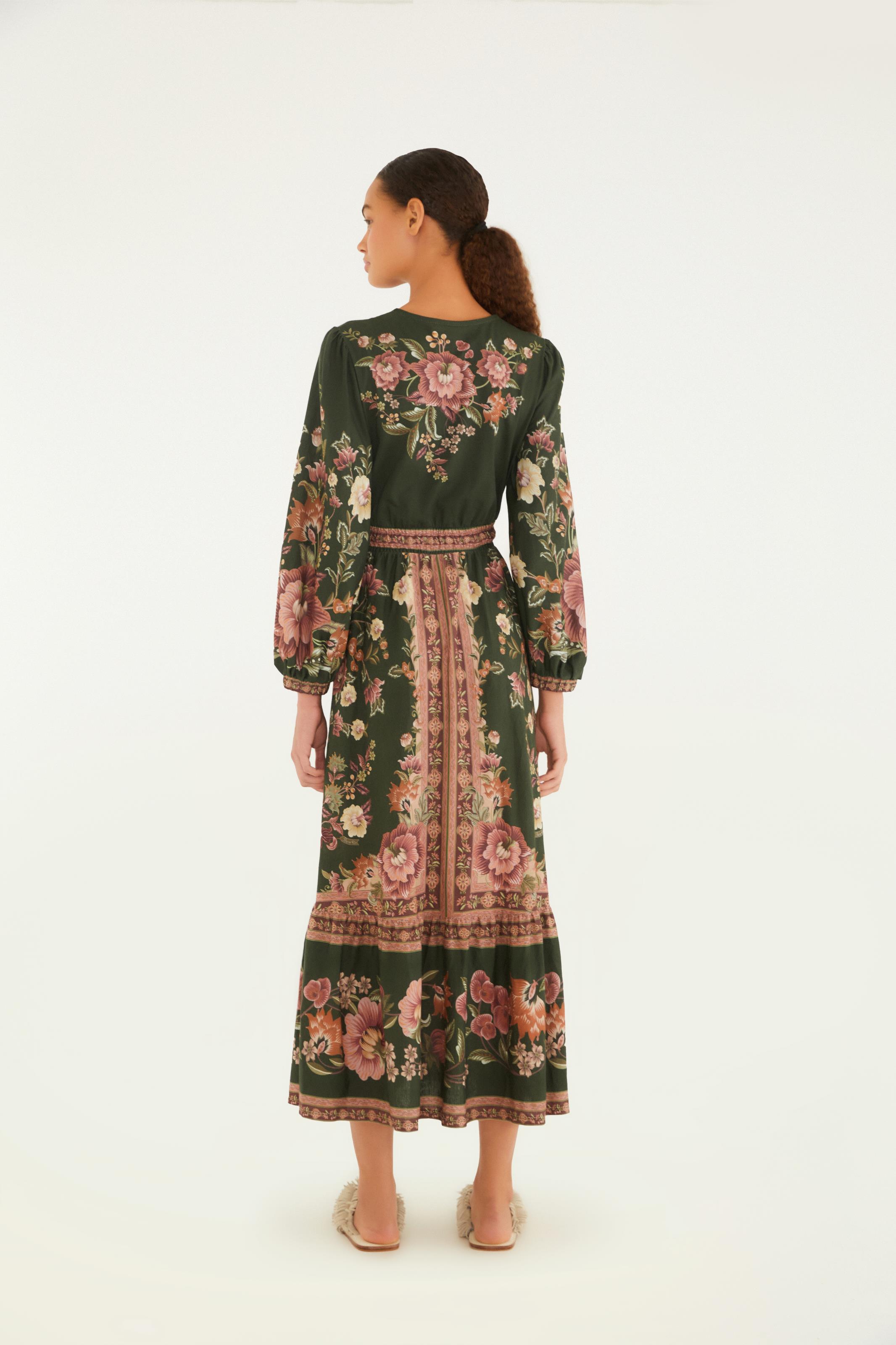 Vestido Cropped Estampado Lina