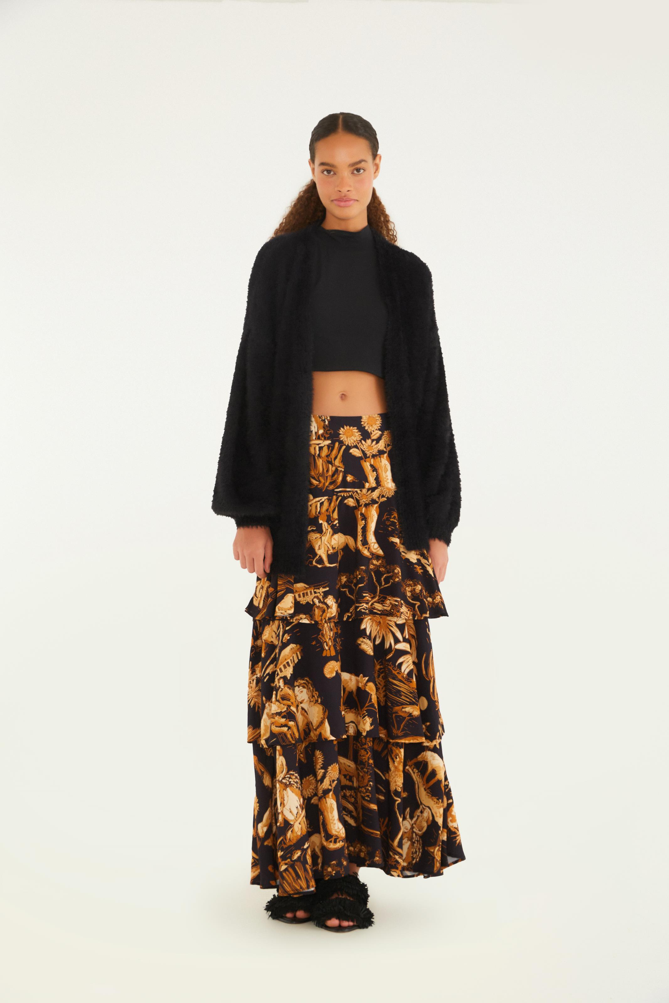 Blusa Cropped Gola