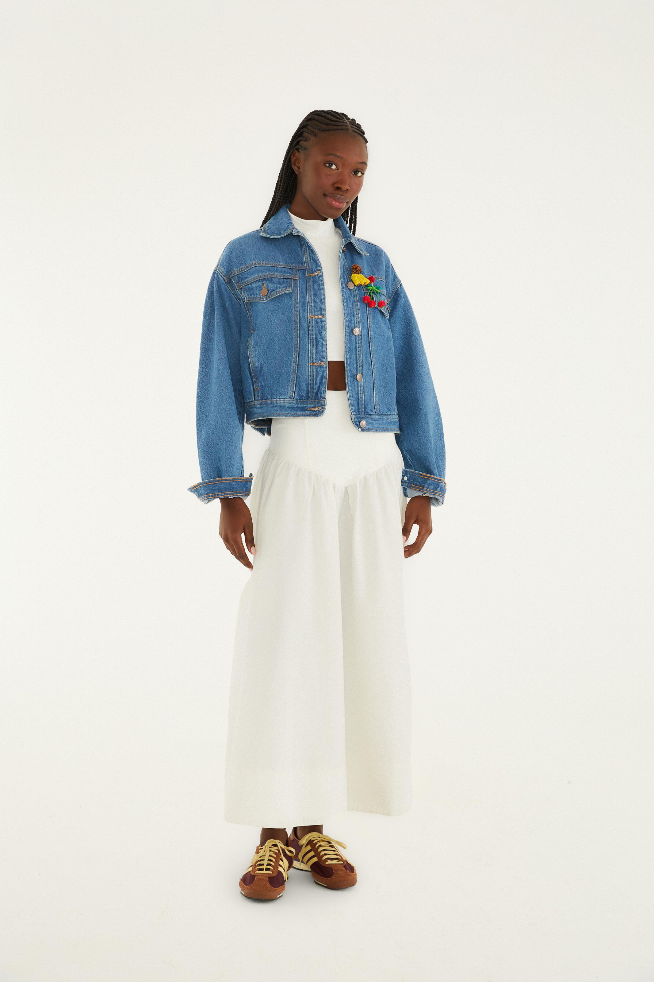 Blusa Cropped Gola