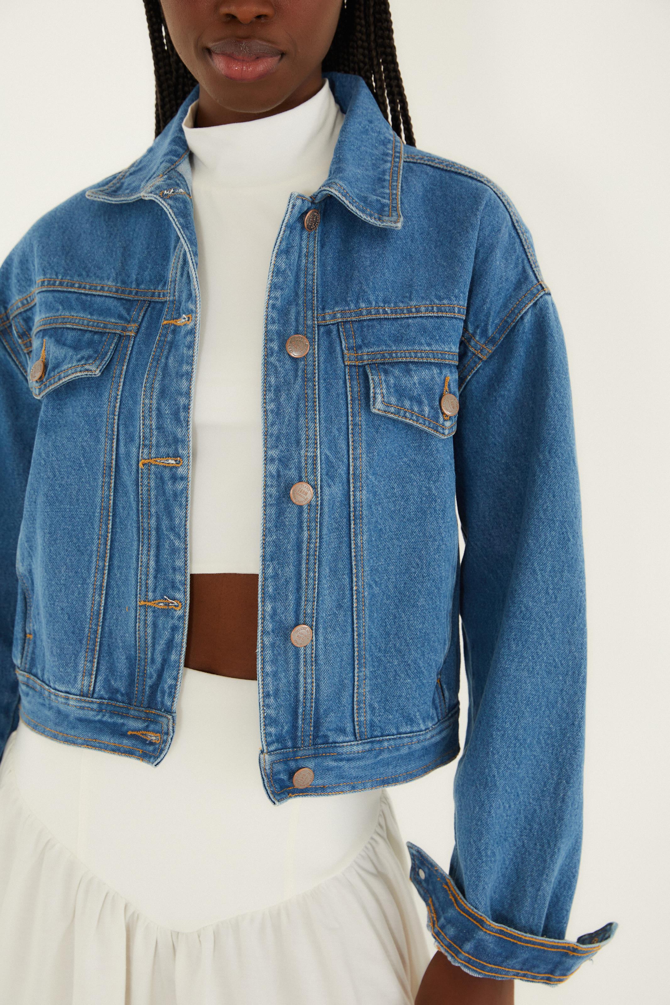Jaqueta Jeans Básica