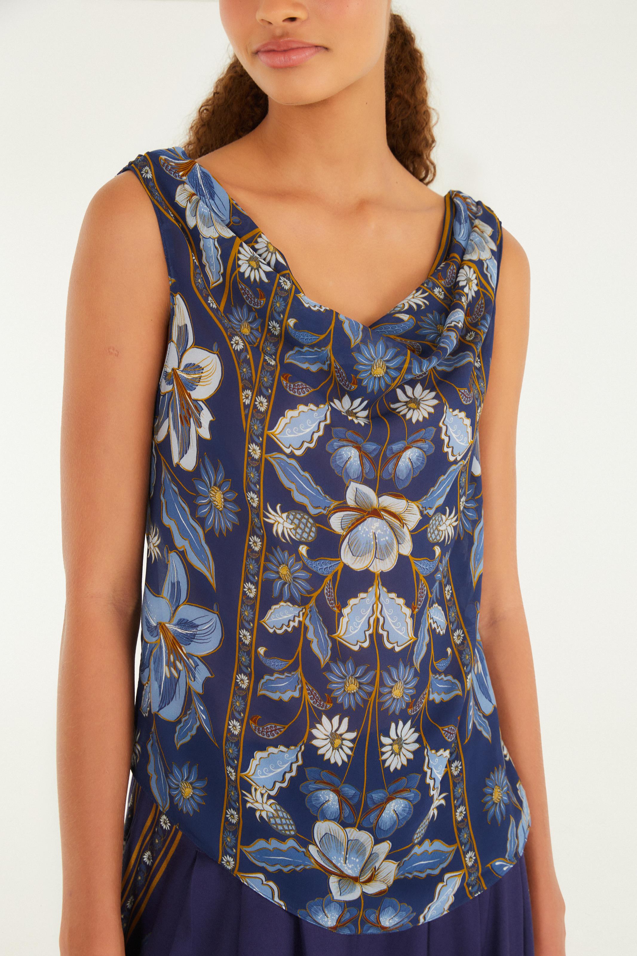 Blusa Estampada Marcelle
