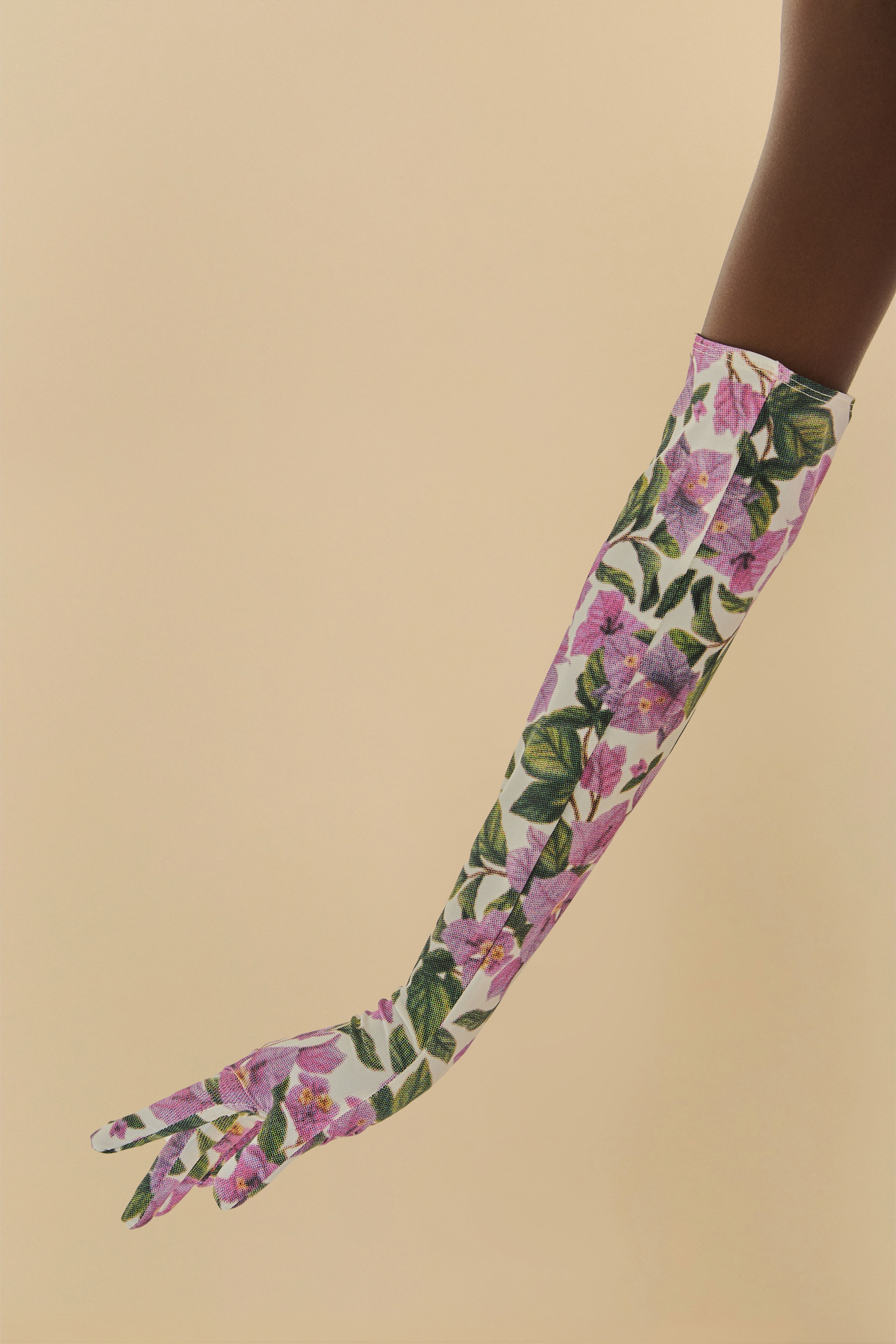 Luva Estampada Bouganvillea Isadora Gallas