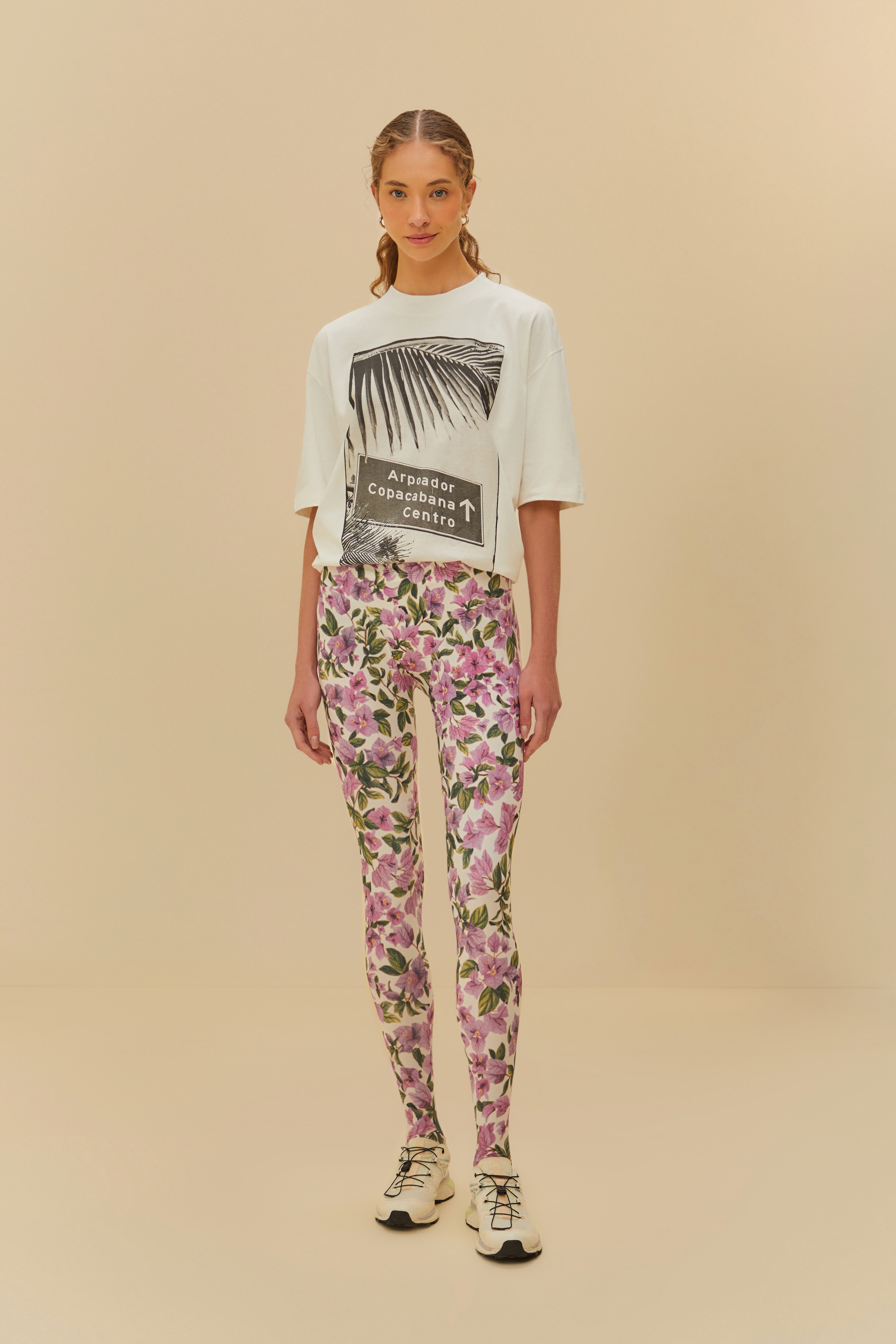 Legging Estampada Bouganvillea Isadora Gallas
