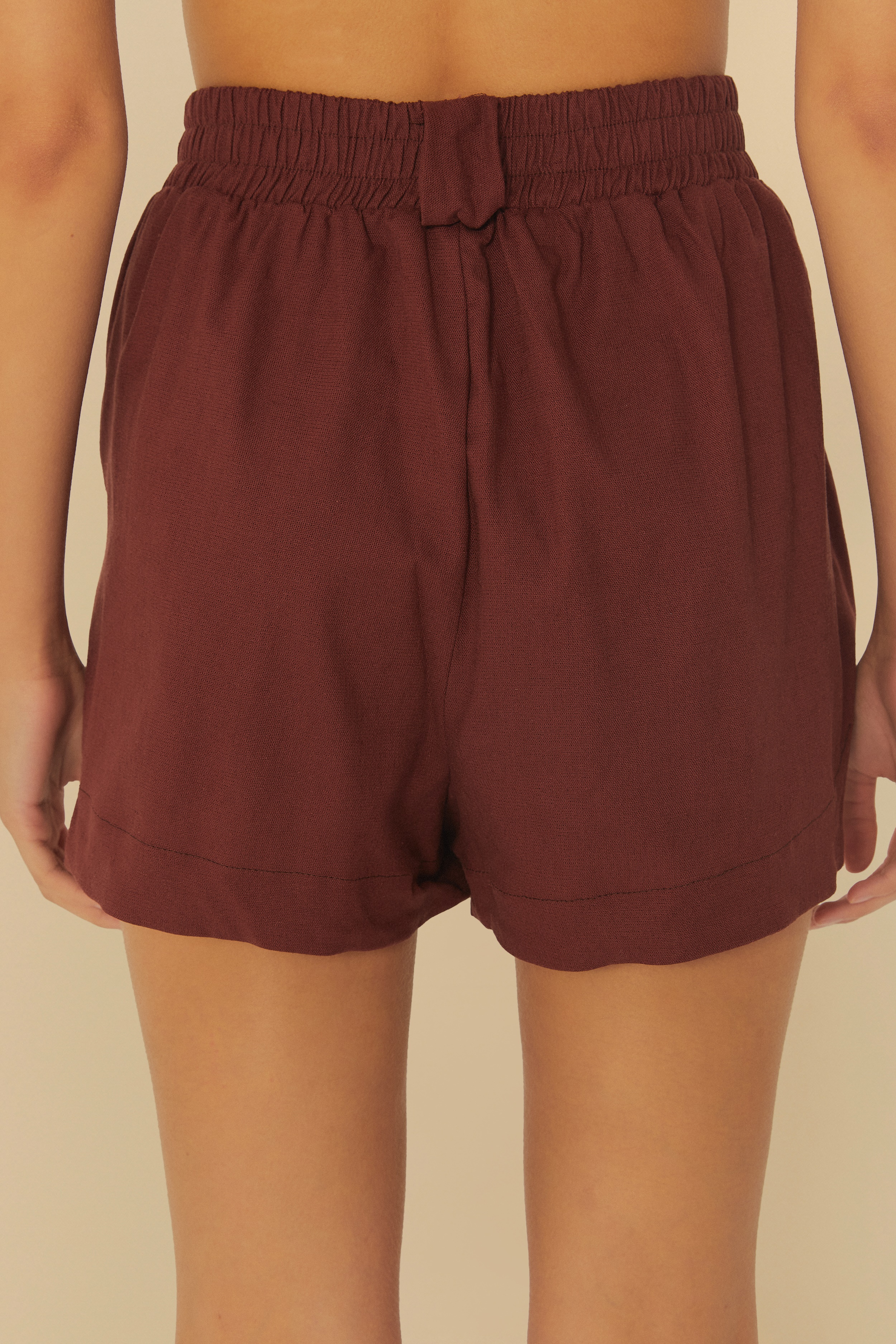 Short Pregas Bolso Lateral
