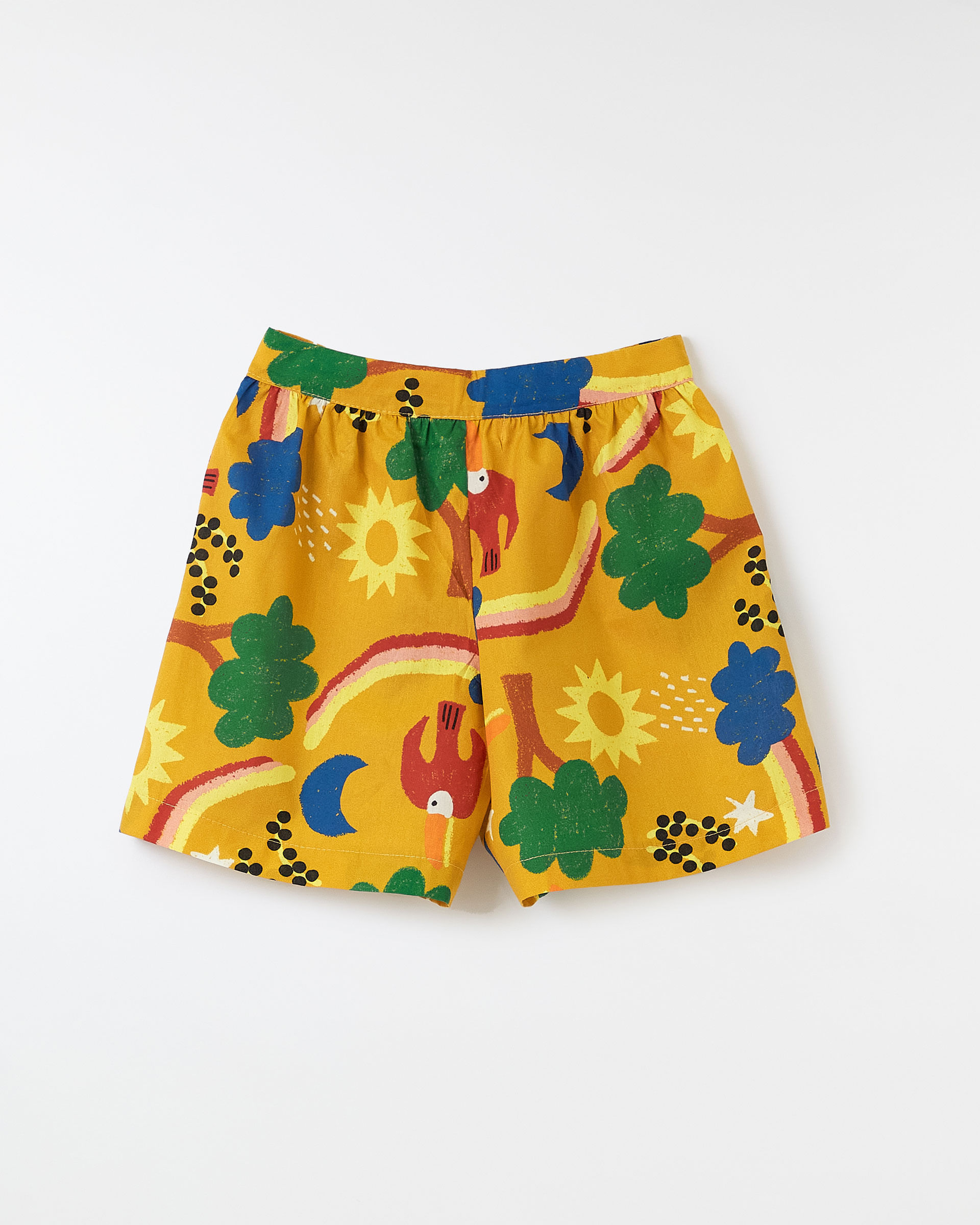 Voo Alegre Mini Fundo Amarelo Jambu - 8