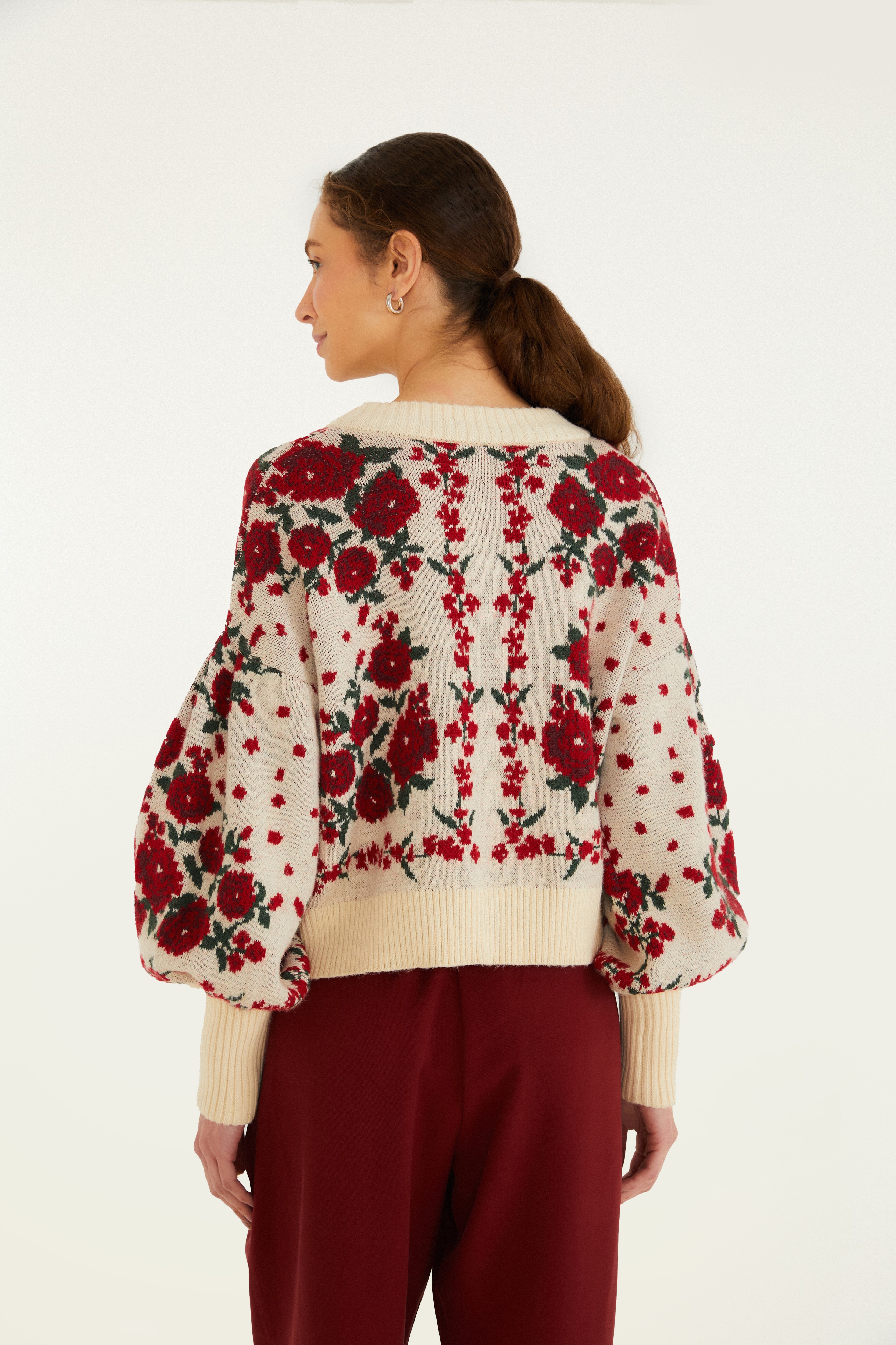 Cardigan Curto Rosália