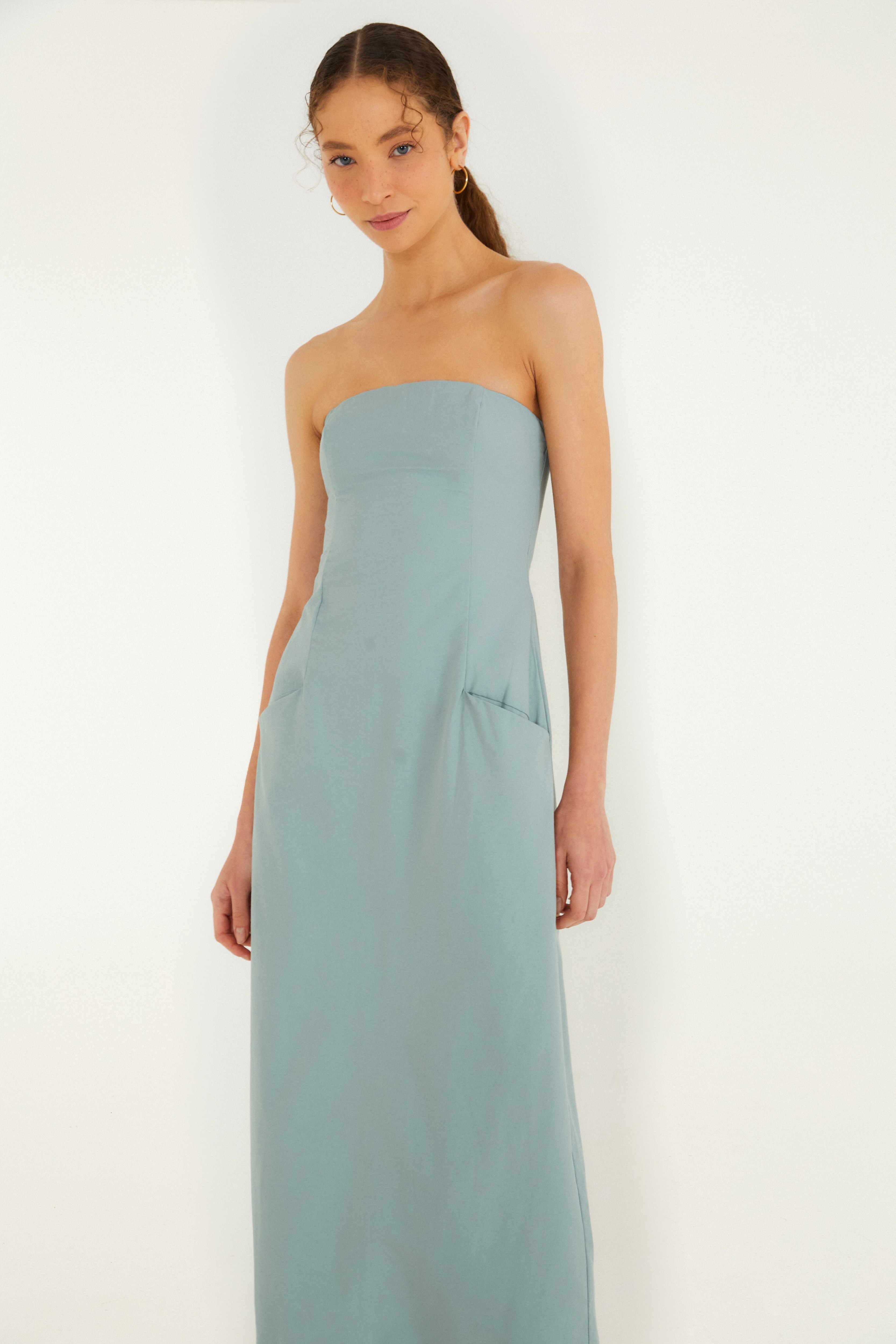 Vestido Reto Alfaiataria