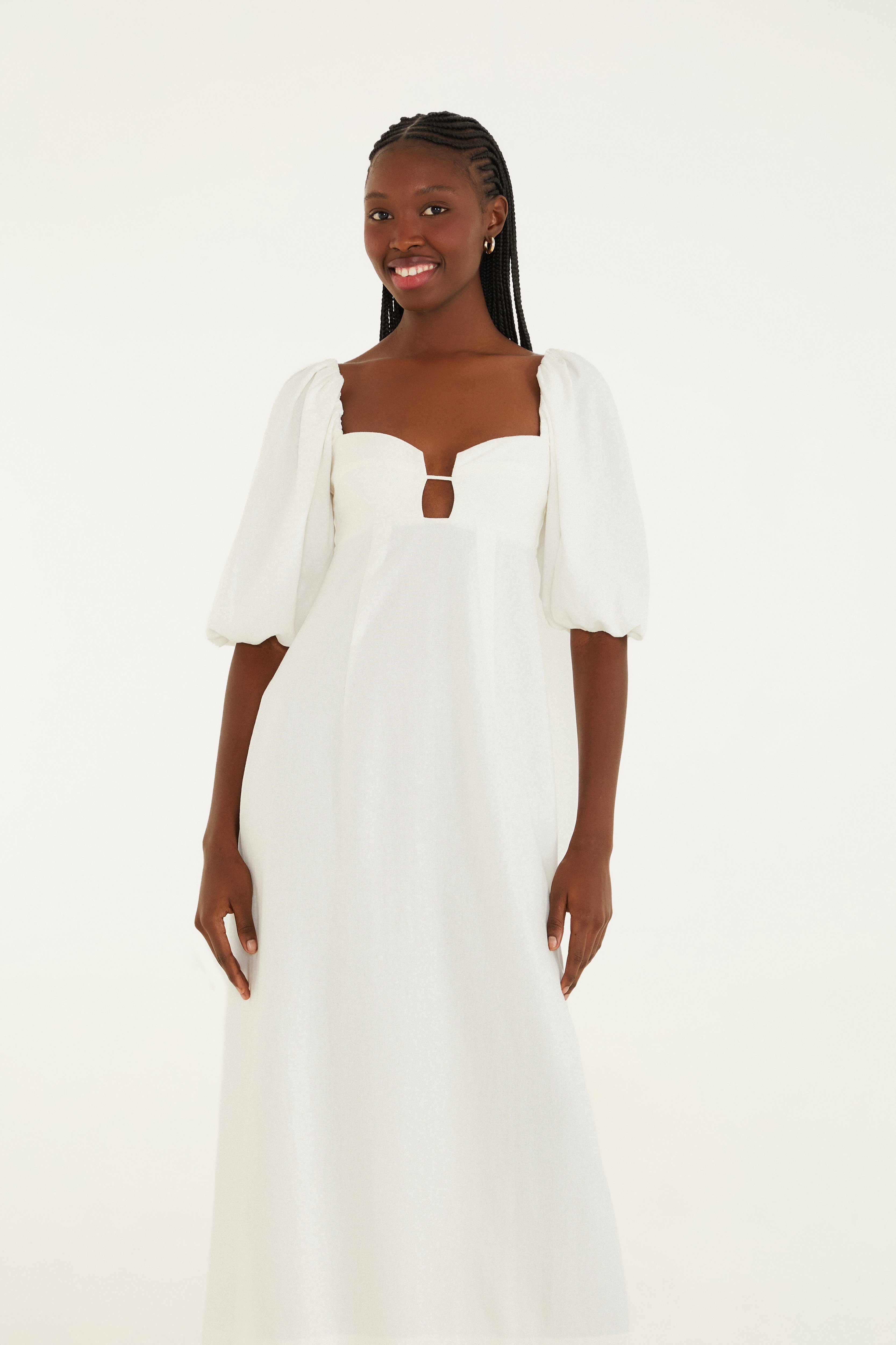 Vestido Reto Mangas