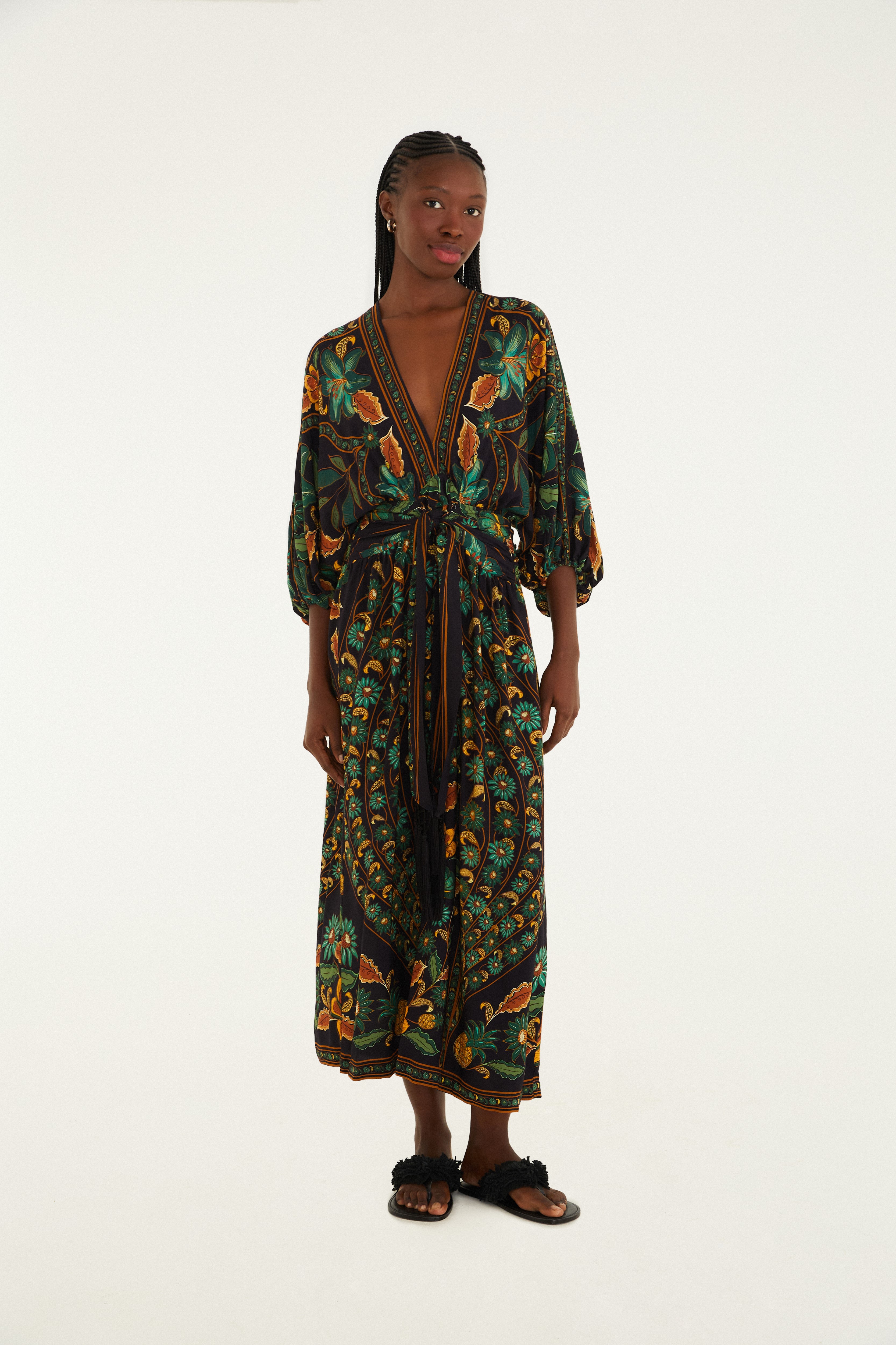 Vestido Estampado Marcelle