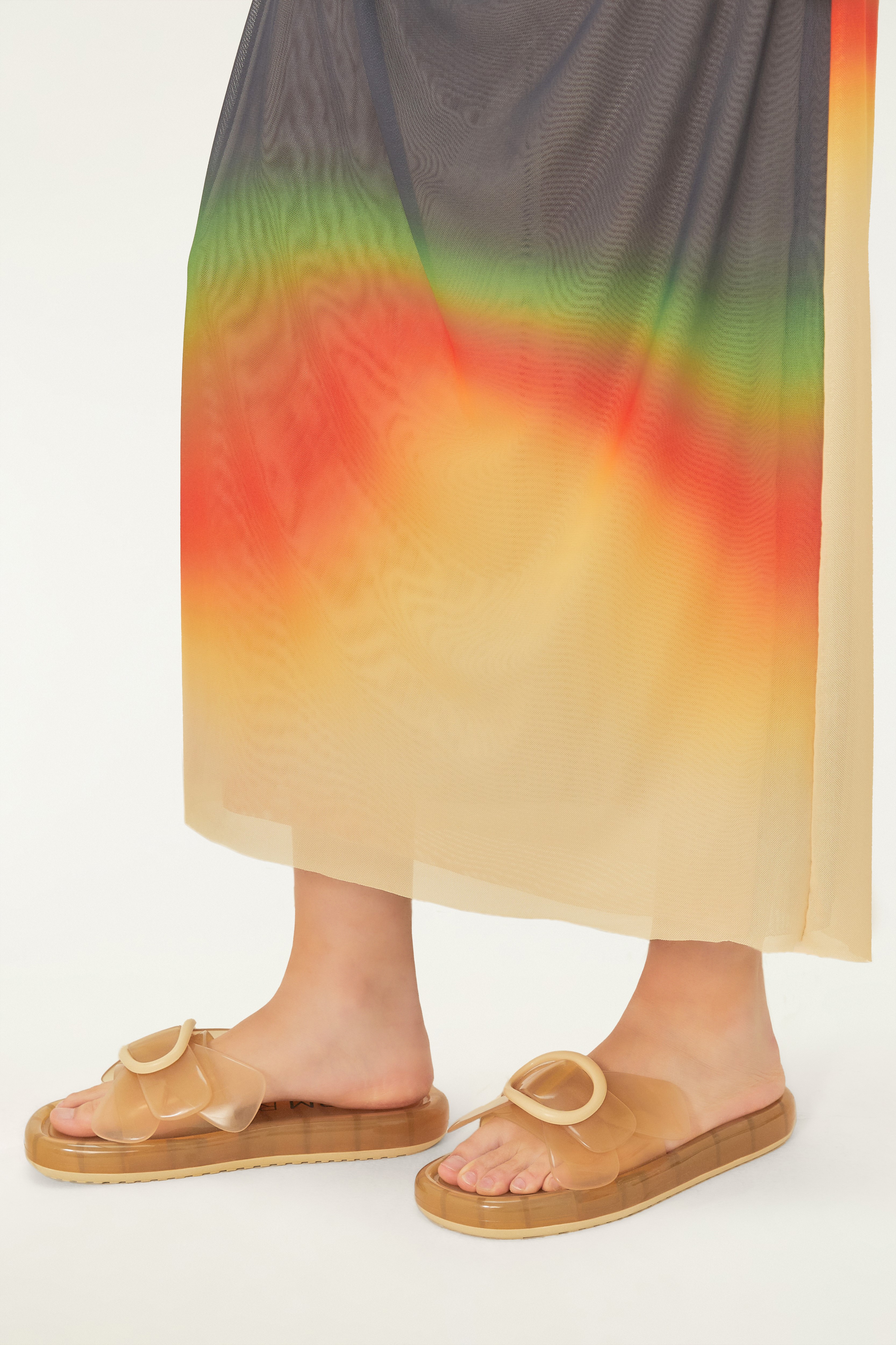 Sandália Slide Jelly Daisy