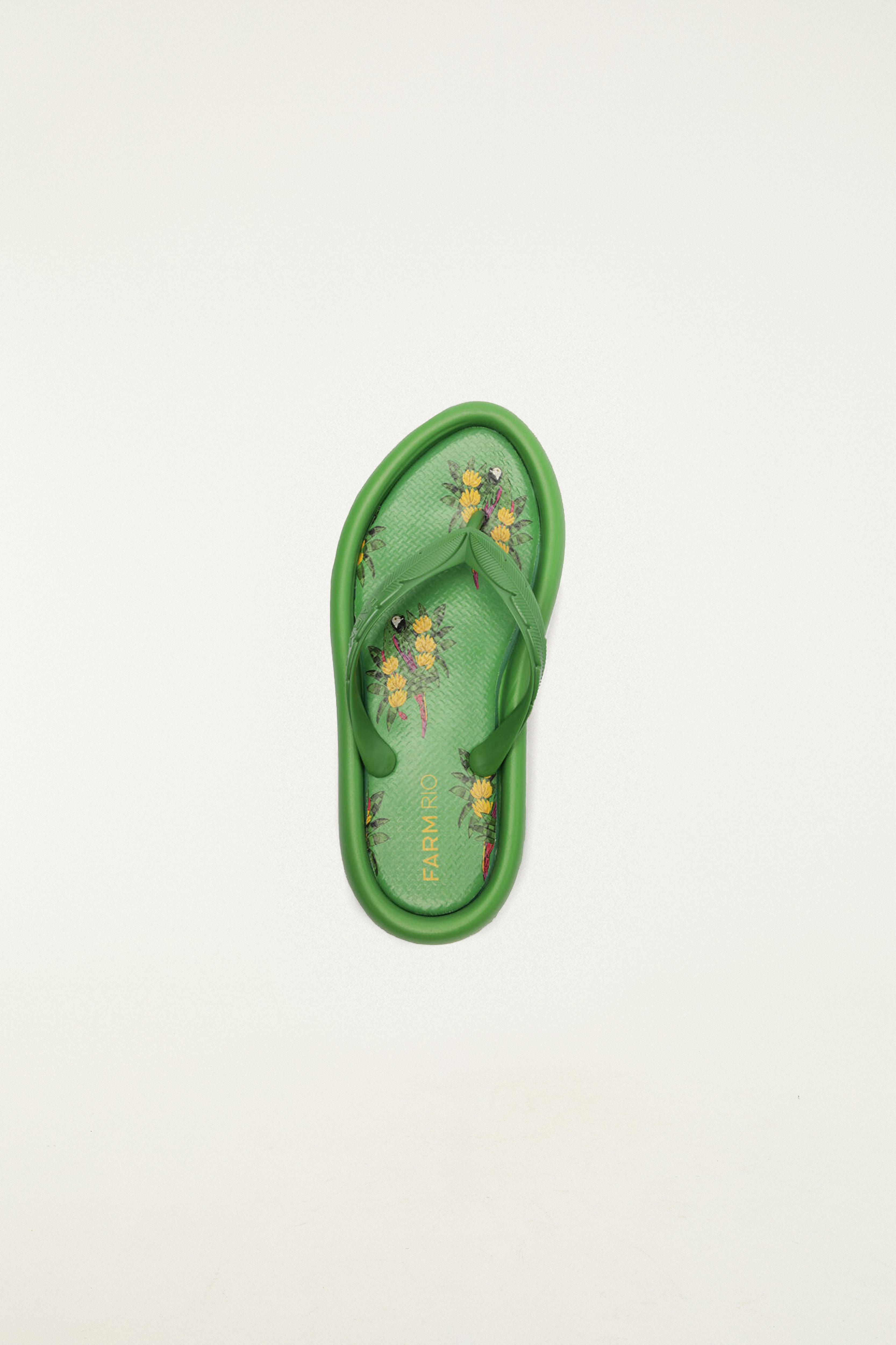 FARM*新シューズライン*Ape*Chinelo Canoa Print Verde Chinelo Canoa Print