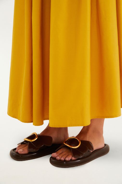 FARM*新シューズ*スライドサンダル*Ape*Slide Jelly Daisy Cream Slide Jelly Daisy