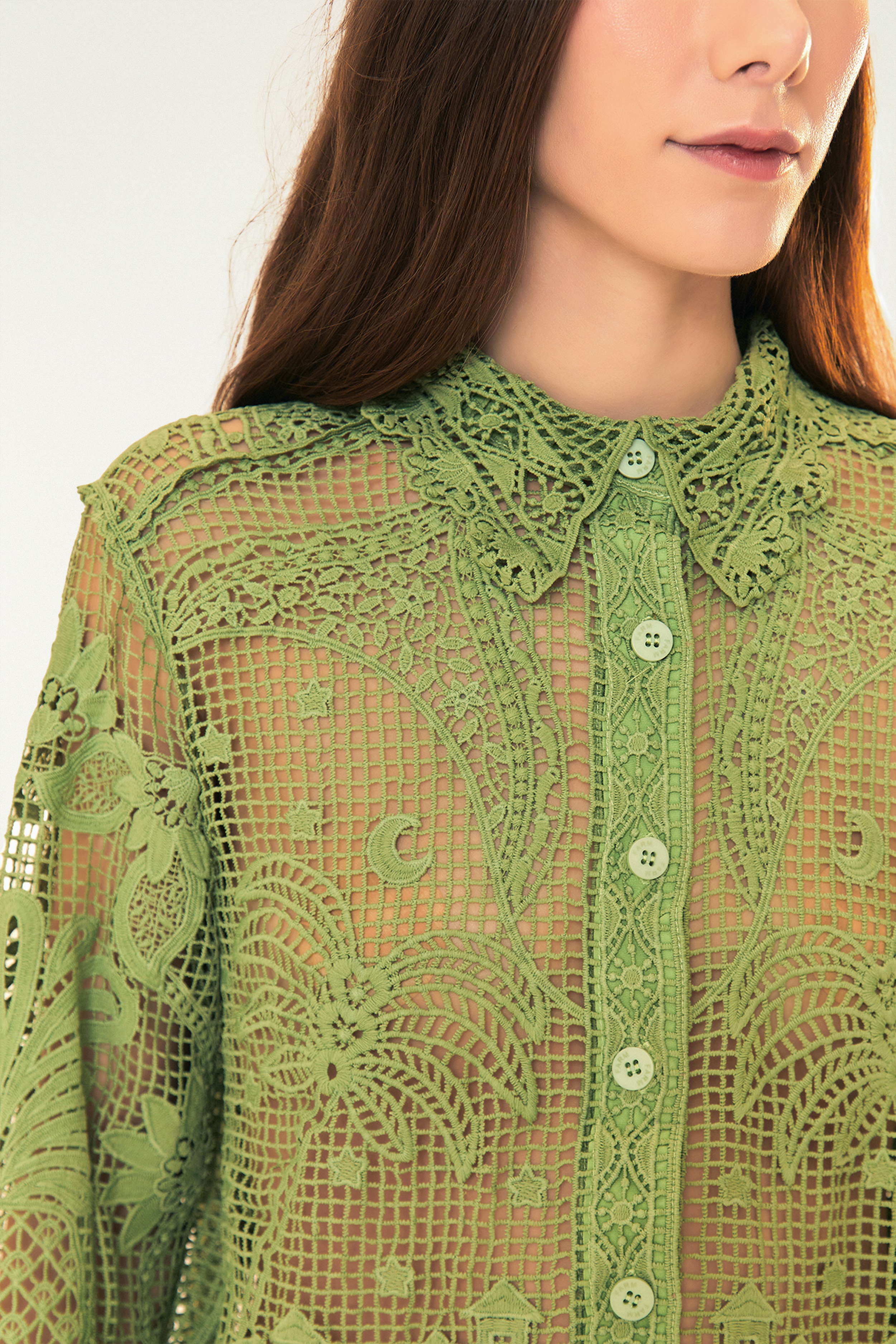 Camisa Guipure Amor De Abacaxi