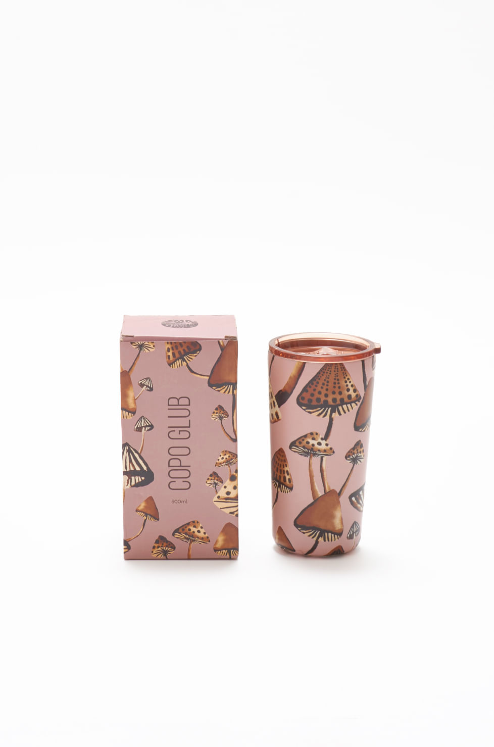 Copo Glub 500ml Cogumelo