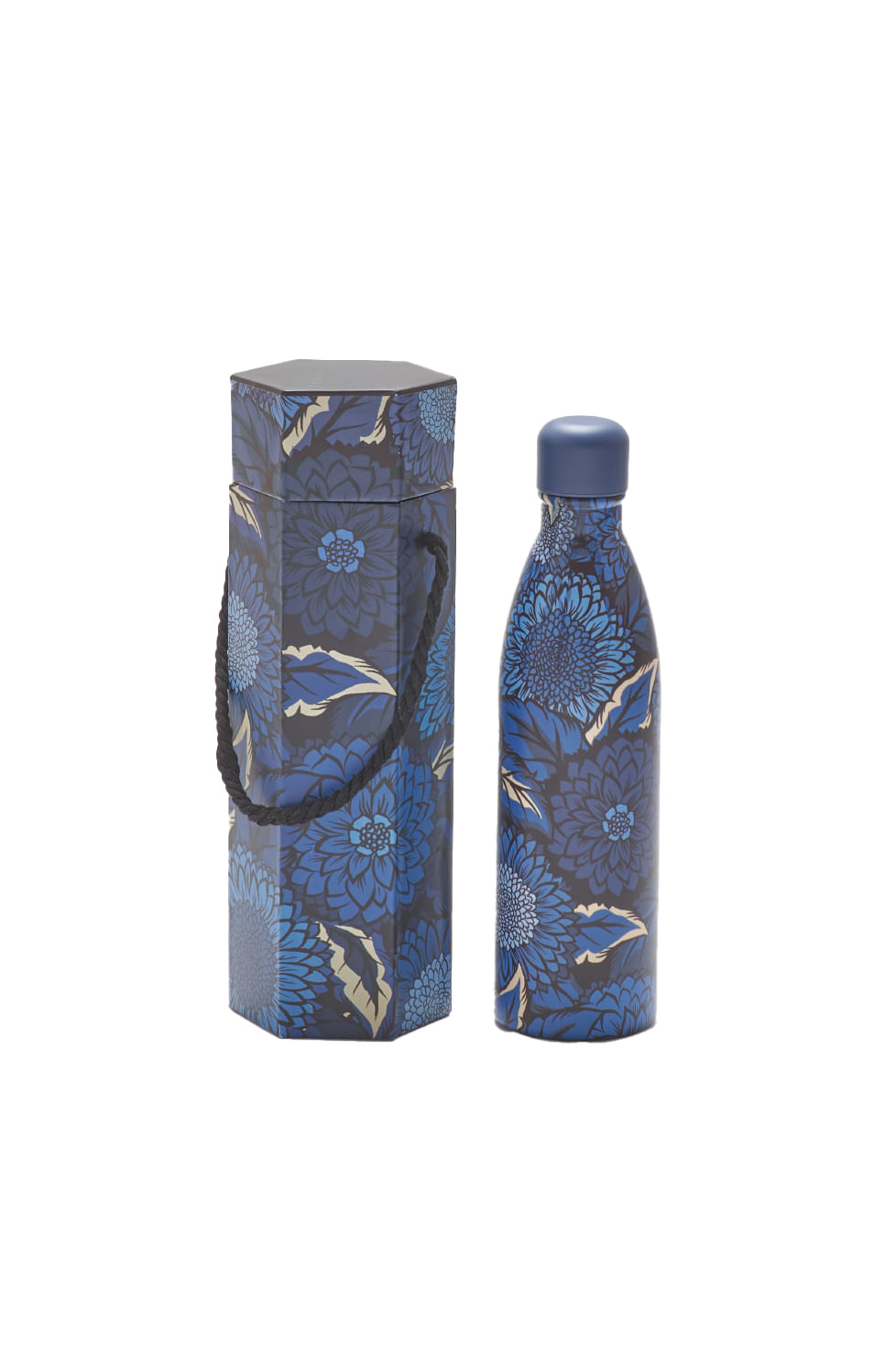 Garrafa Glub Glub 750ml Floral Vint