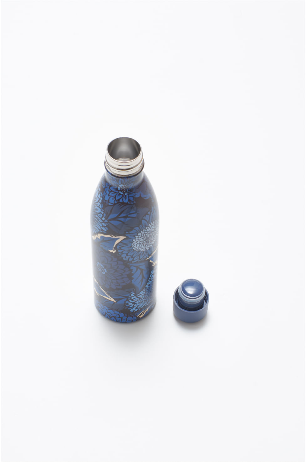 Garrafa Glub Glub 750ml Floral Vint