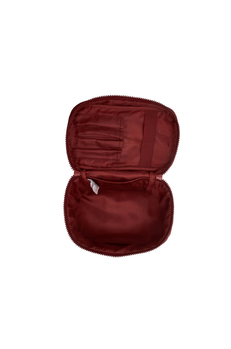 Necessaire Me Leva Gráfico Tropi Puffer