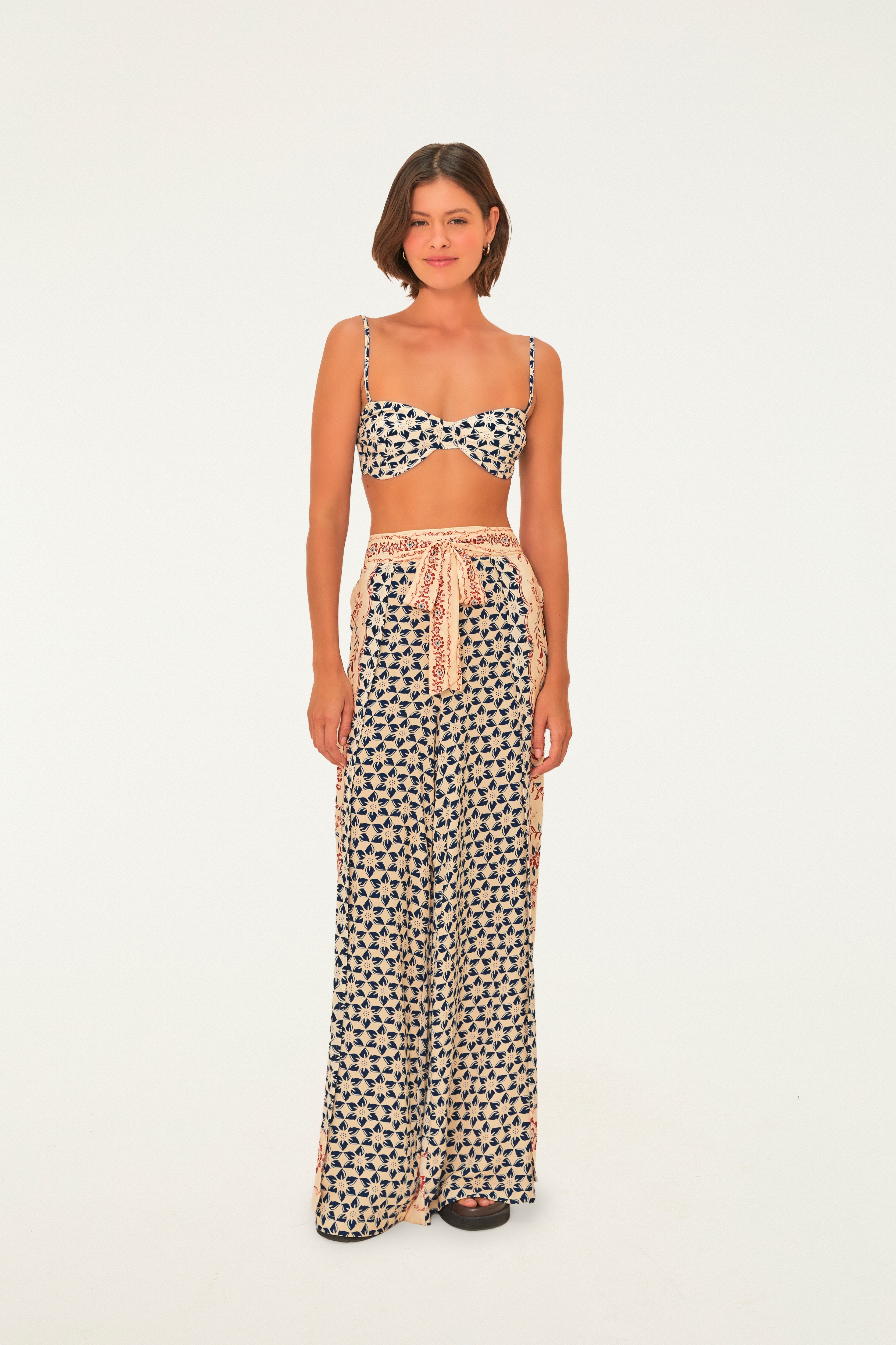 Top Estampado Borbolina
