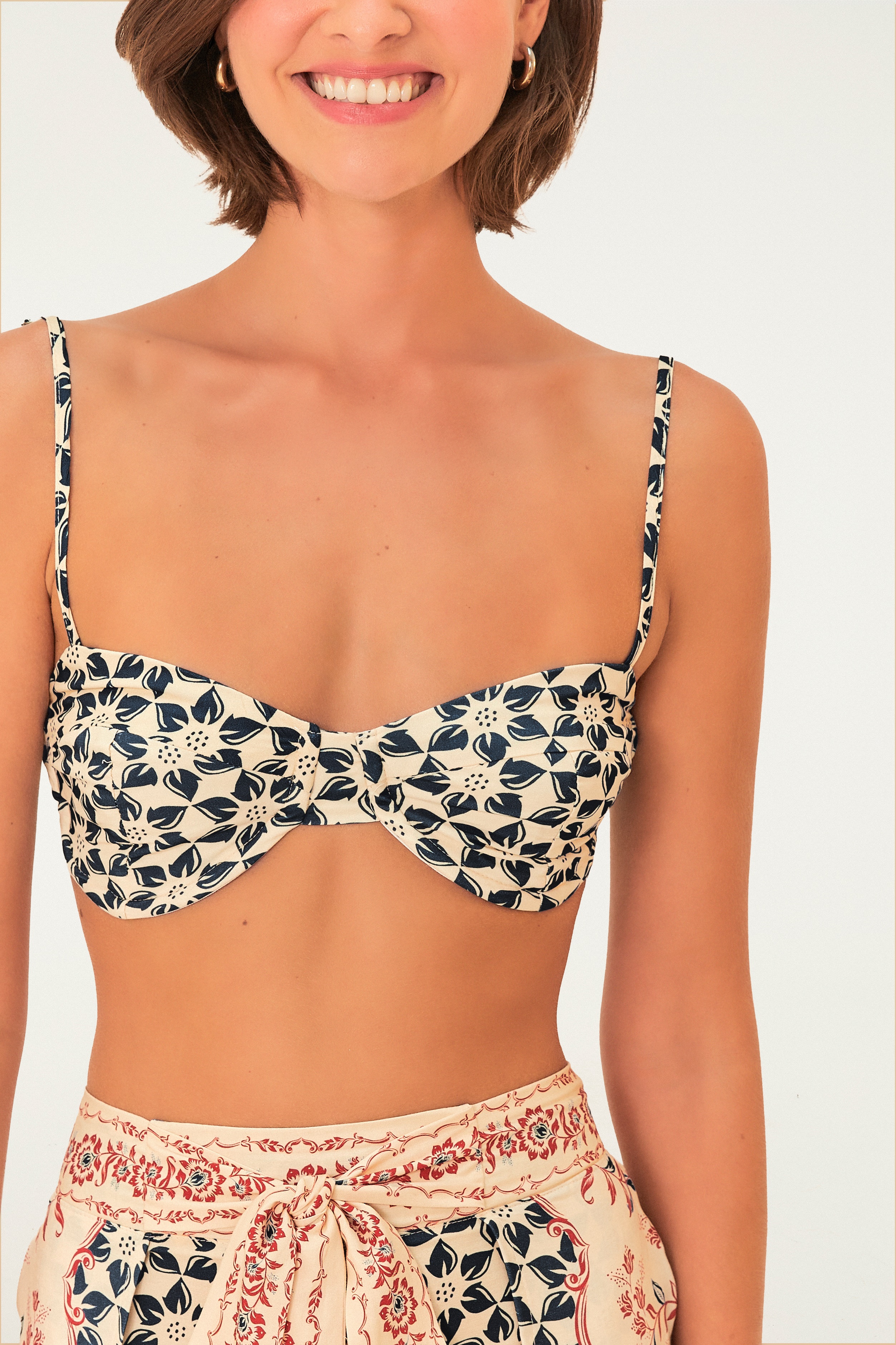 Top Estampado Borbolina