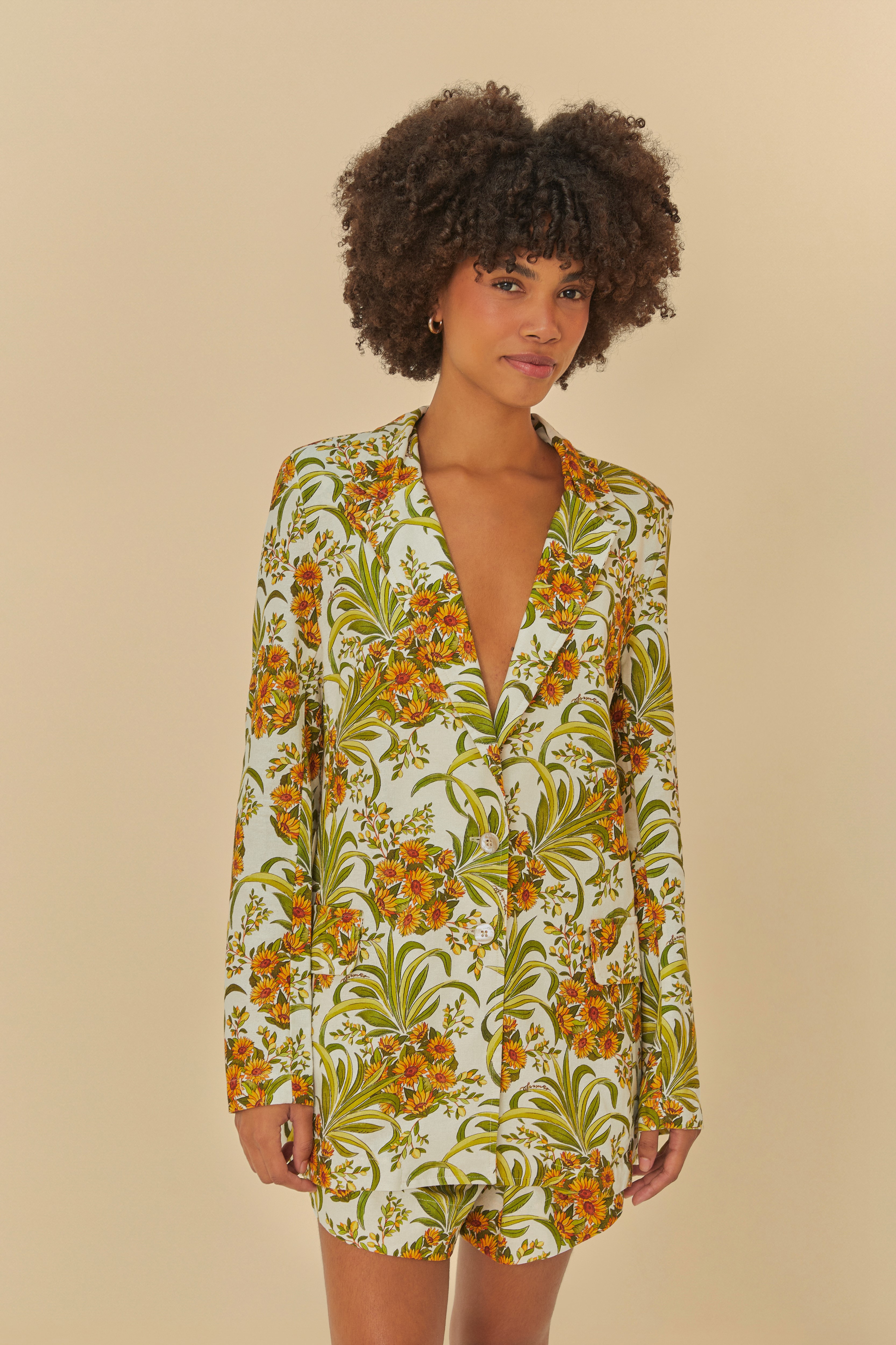 Short Estampado Estampado Abacaflor