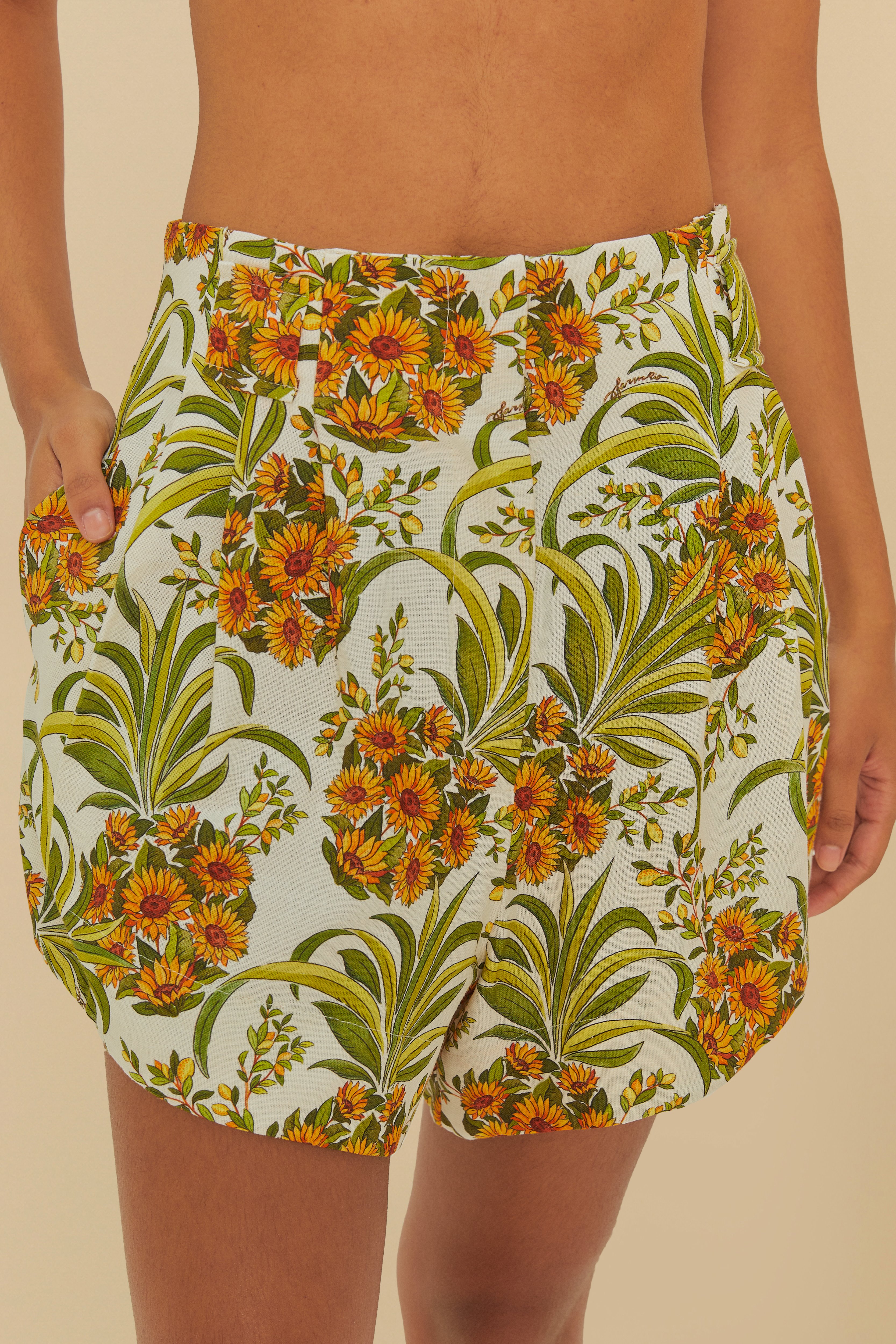 Short Estampado Estampado Abacaflor