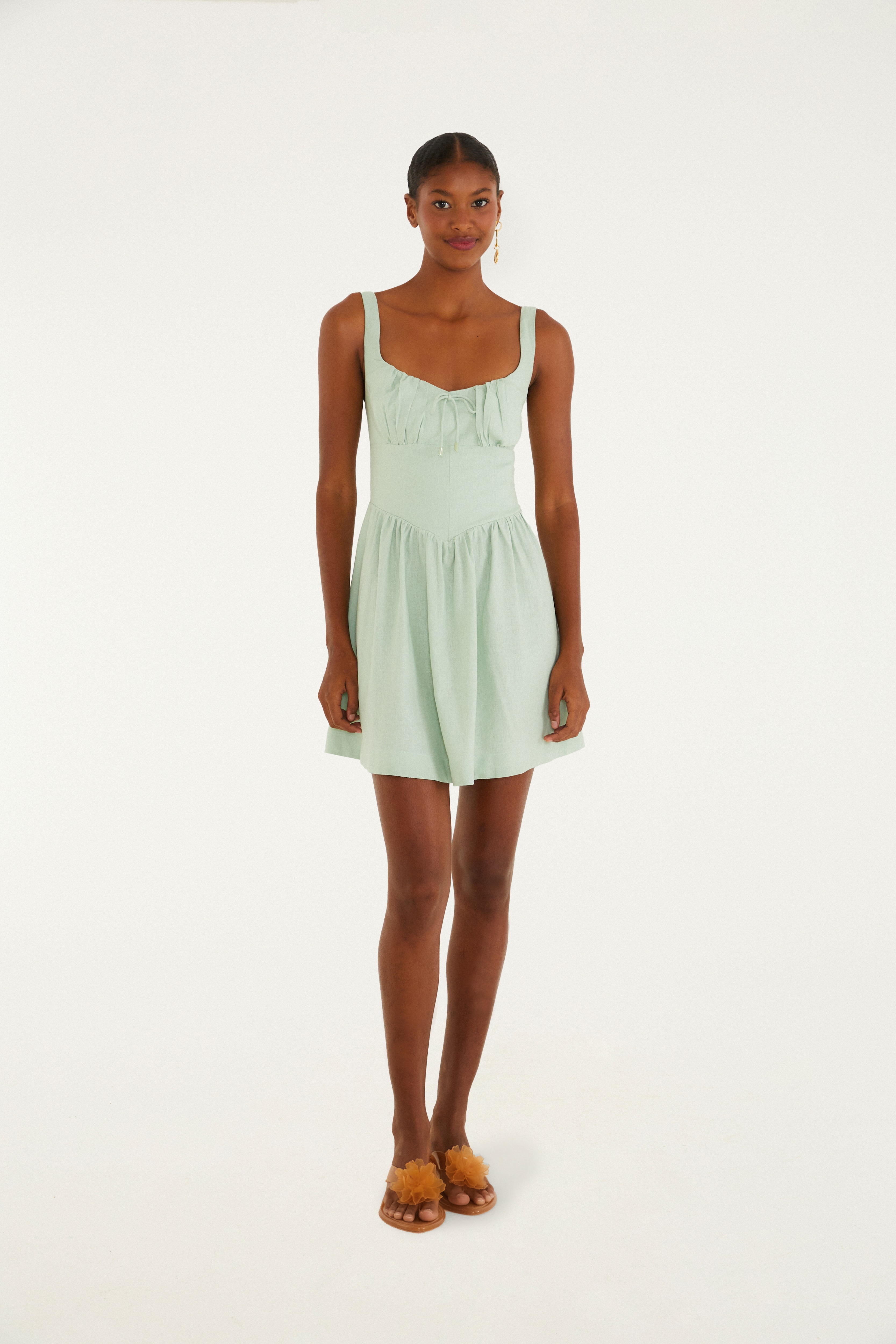 Vestido Curto Corselet