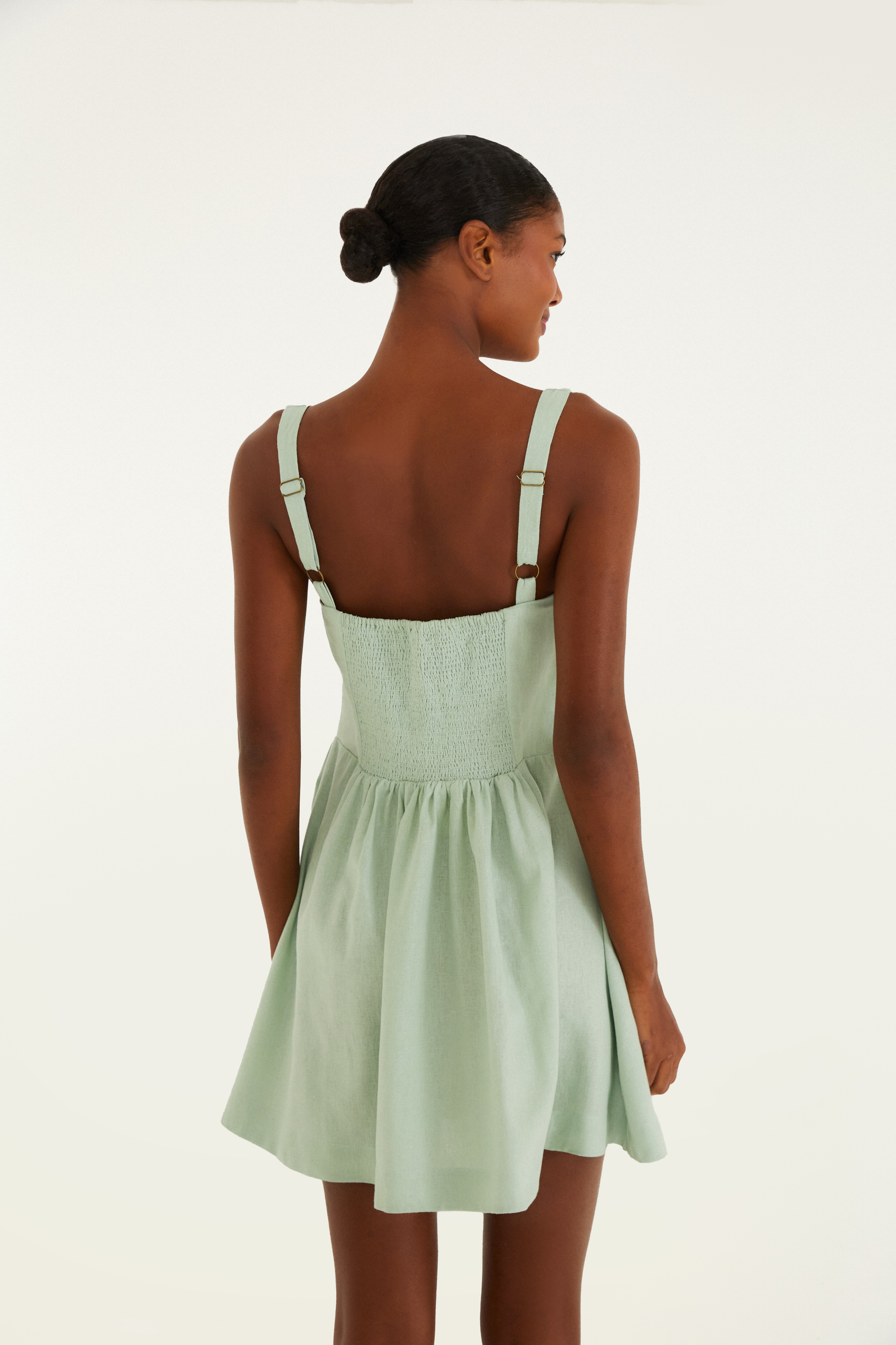 Vestido Curto Corselet