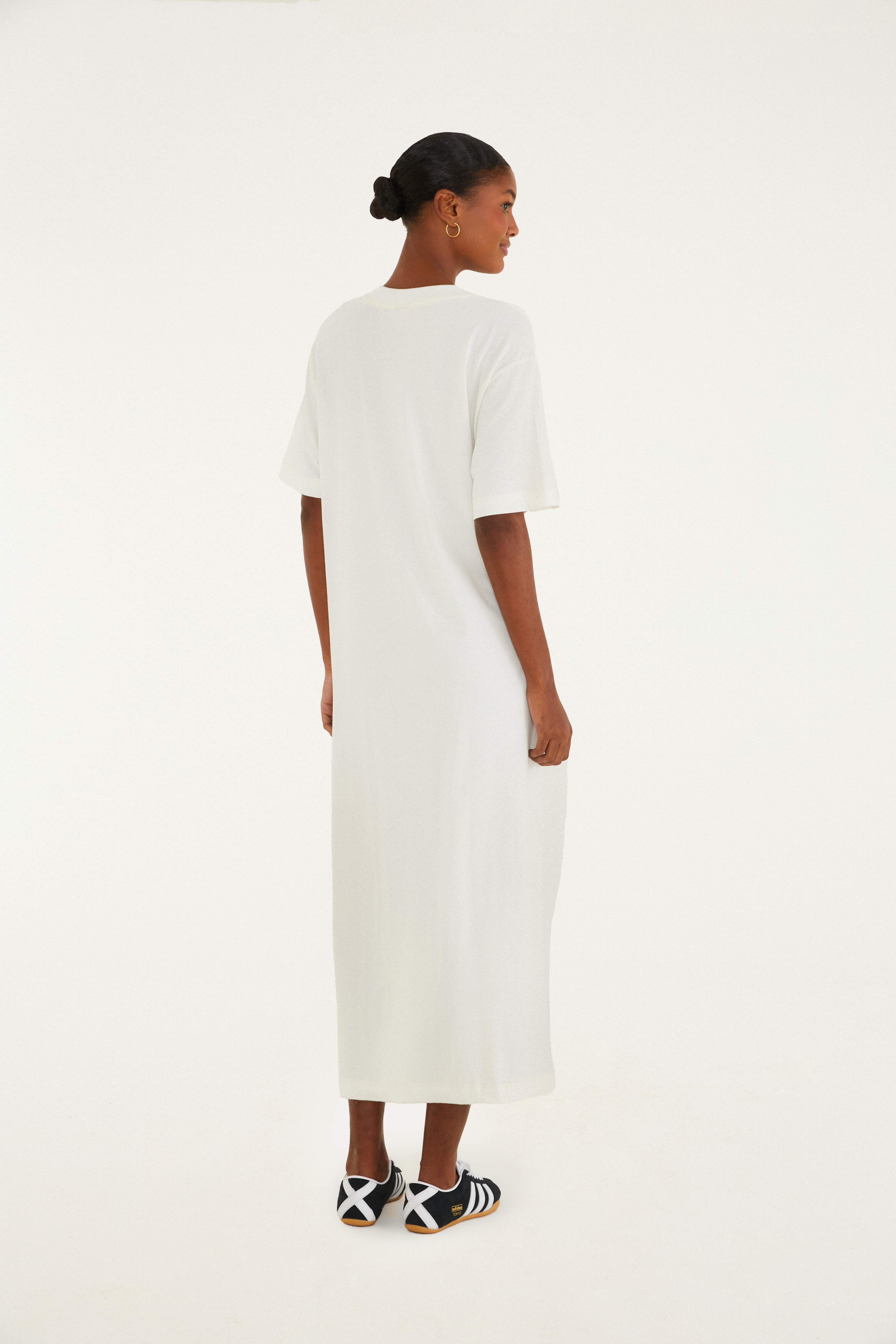 Vestido Midi Coco Gelado Azul