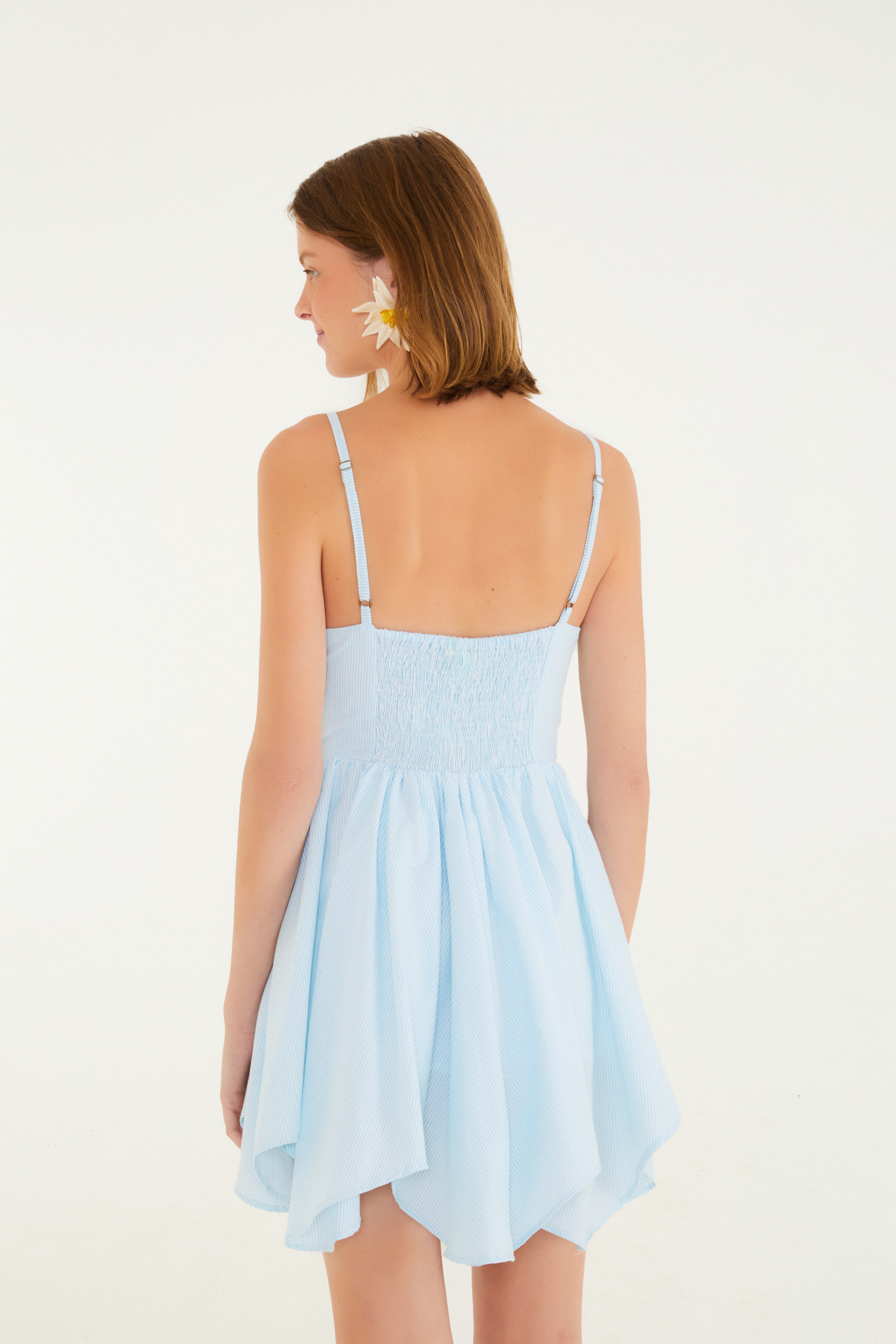 Vestido Curto Listra