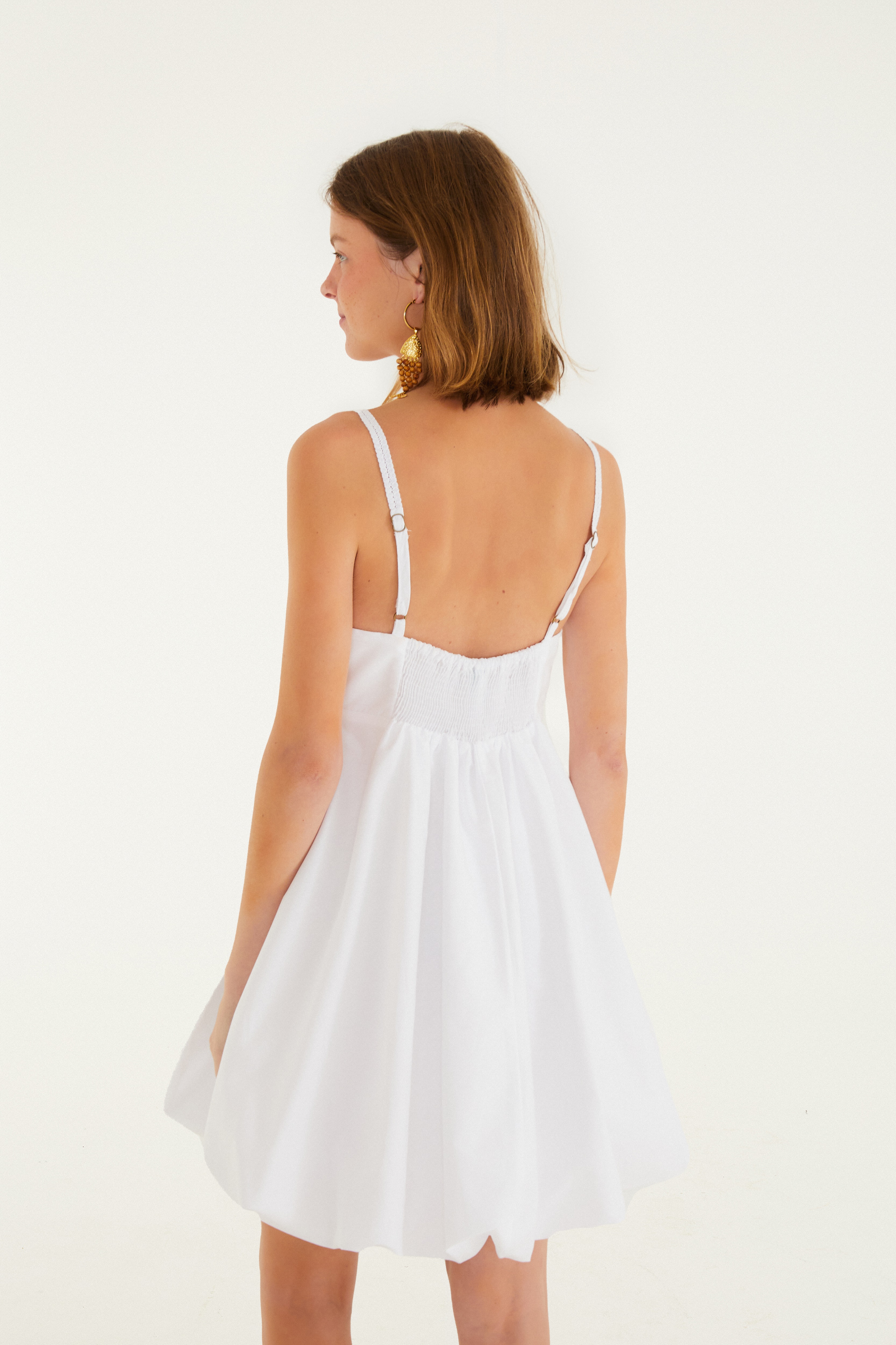 Vestido Balonê Alcinhas