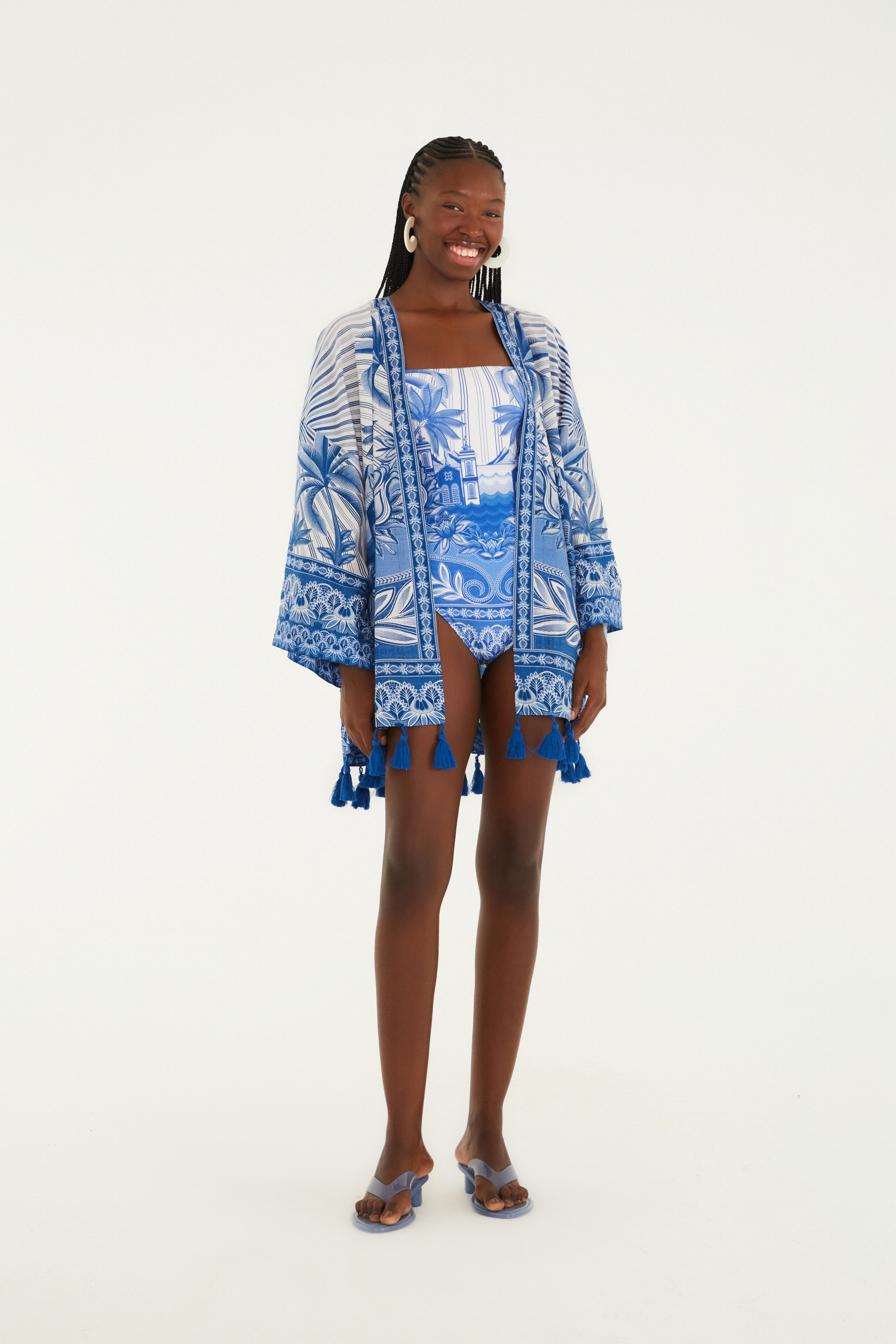 Maiô Estampado Afeto Tropical