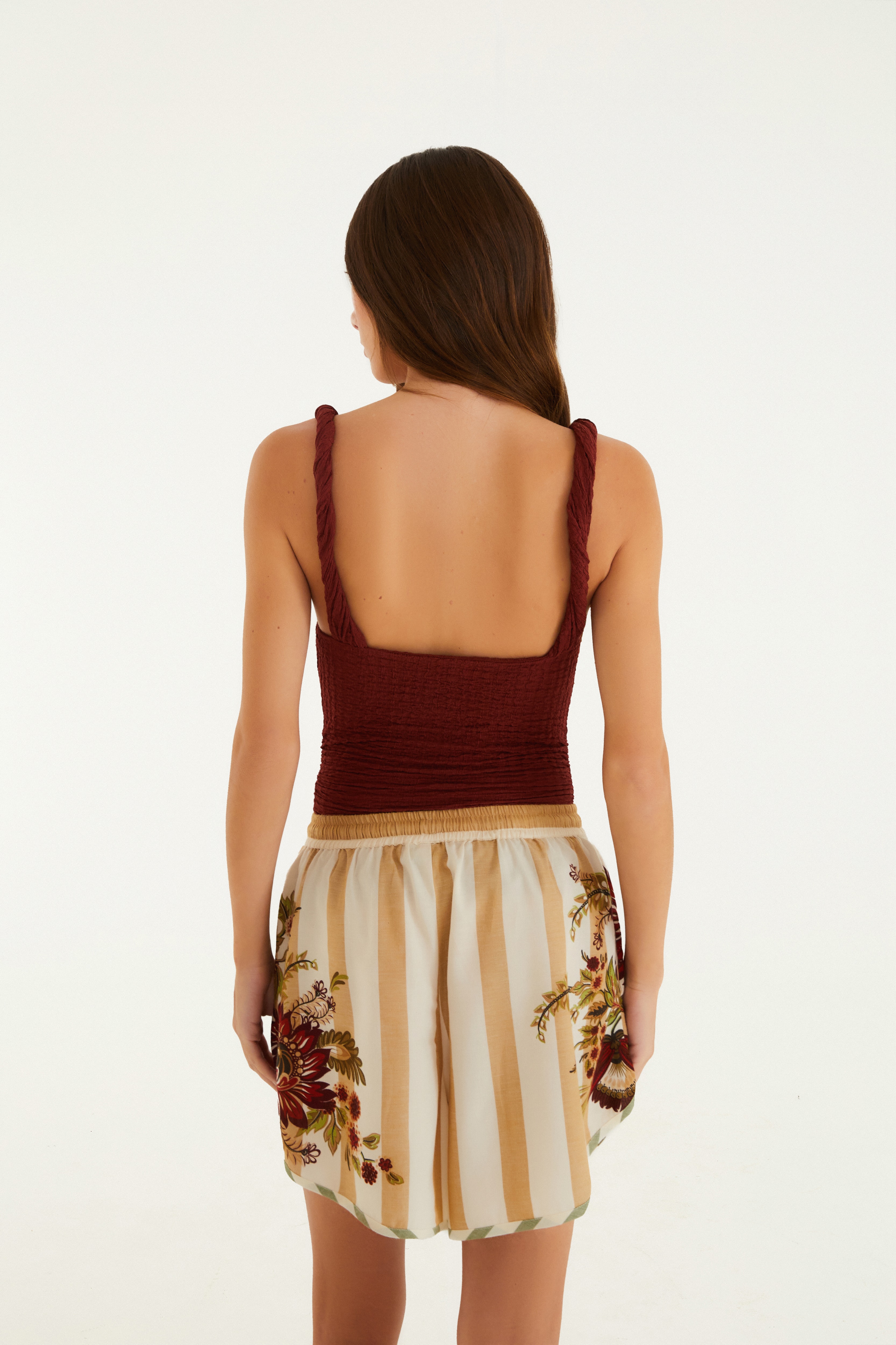 Short Estampado Floral Ligia