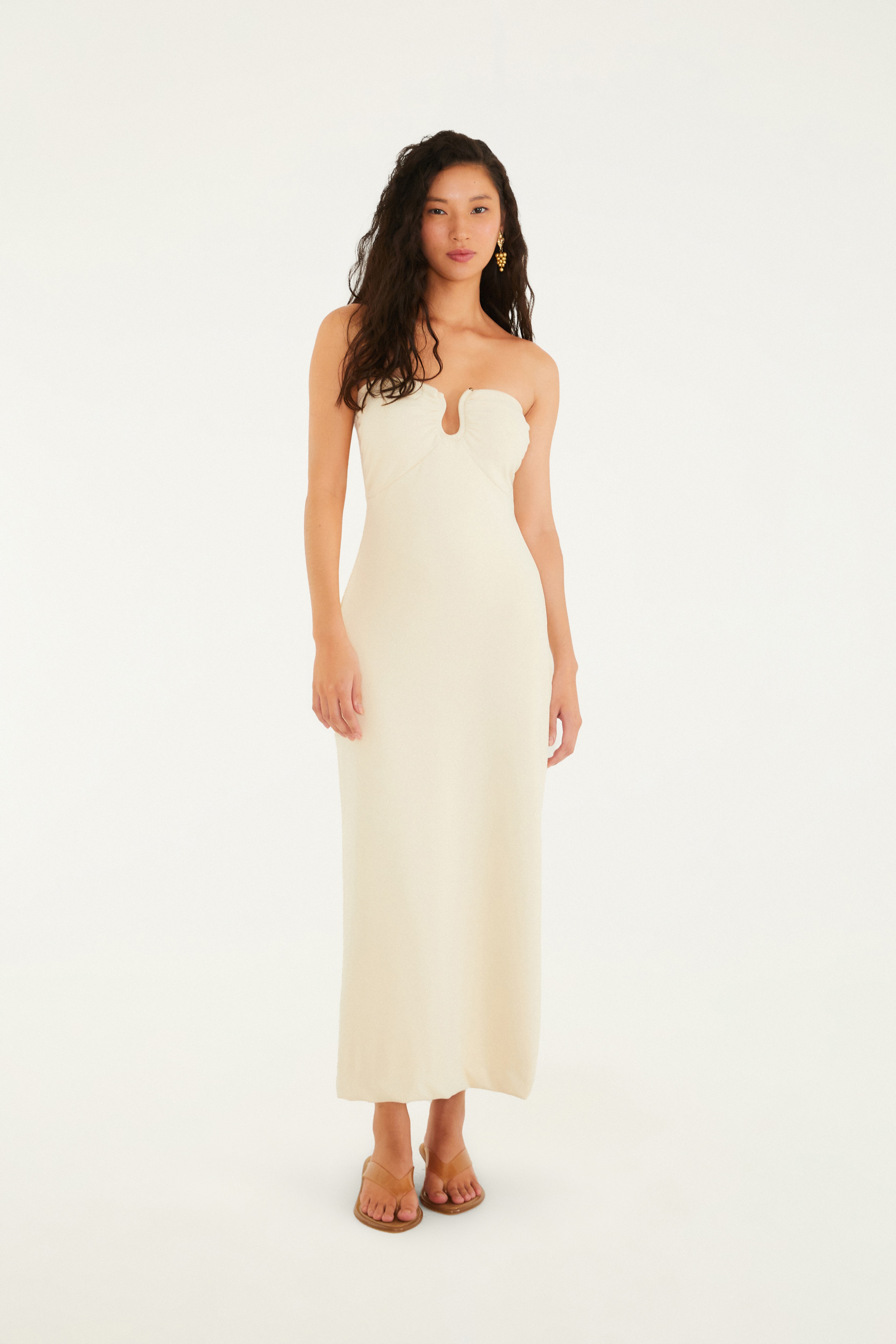 Vestido Midi Aviamento