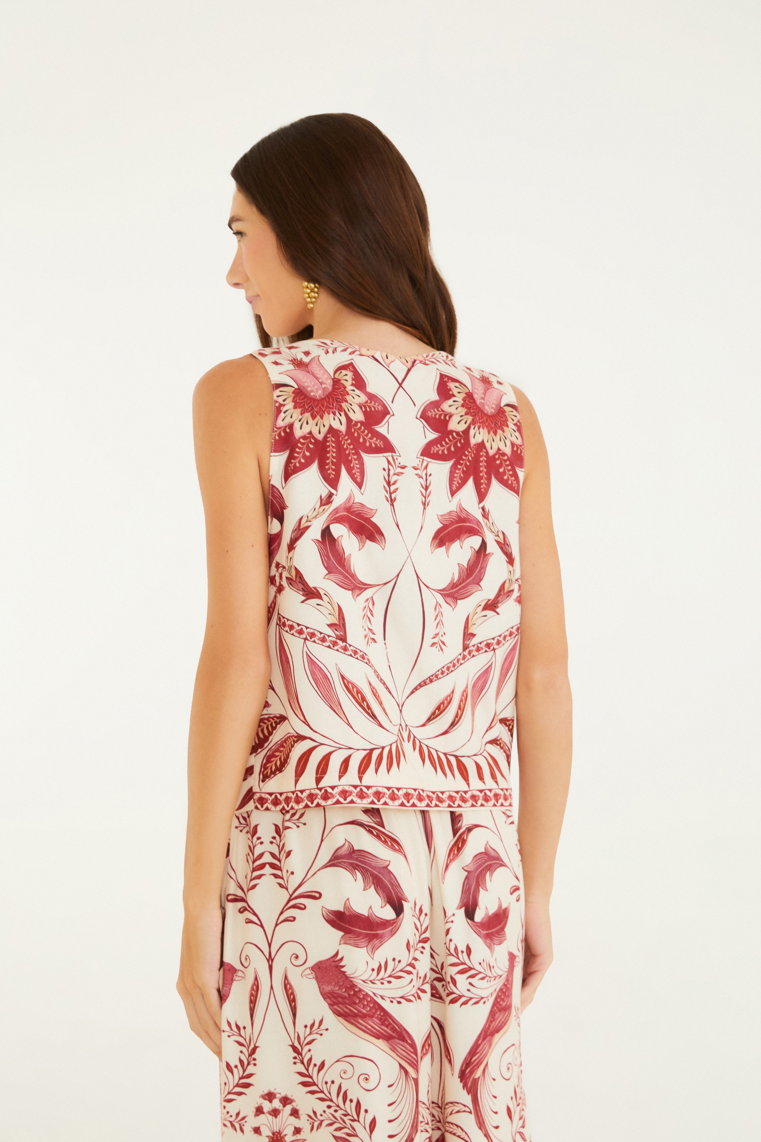 Colete Estampado Nina