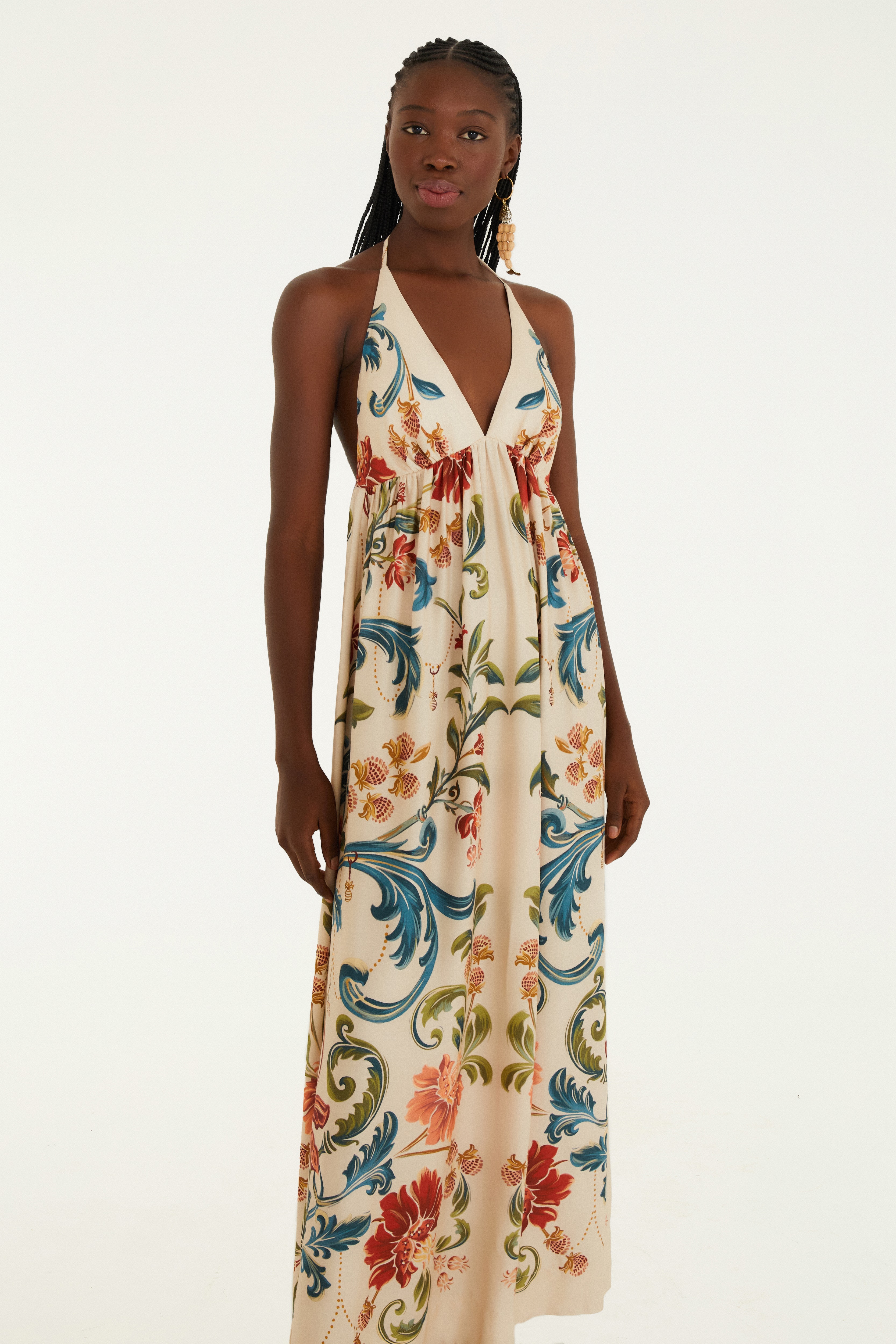 Vestido Cropped Estampado Sonho Real