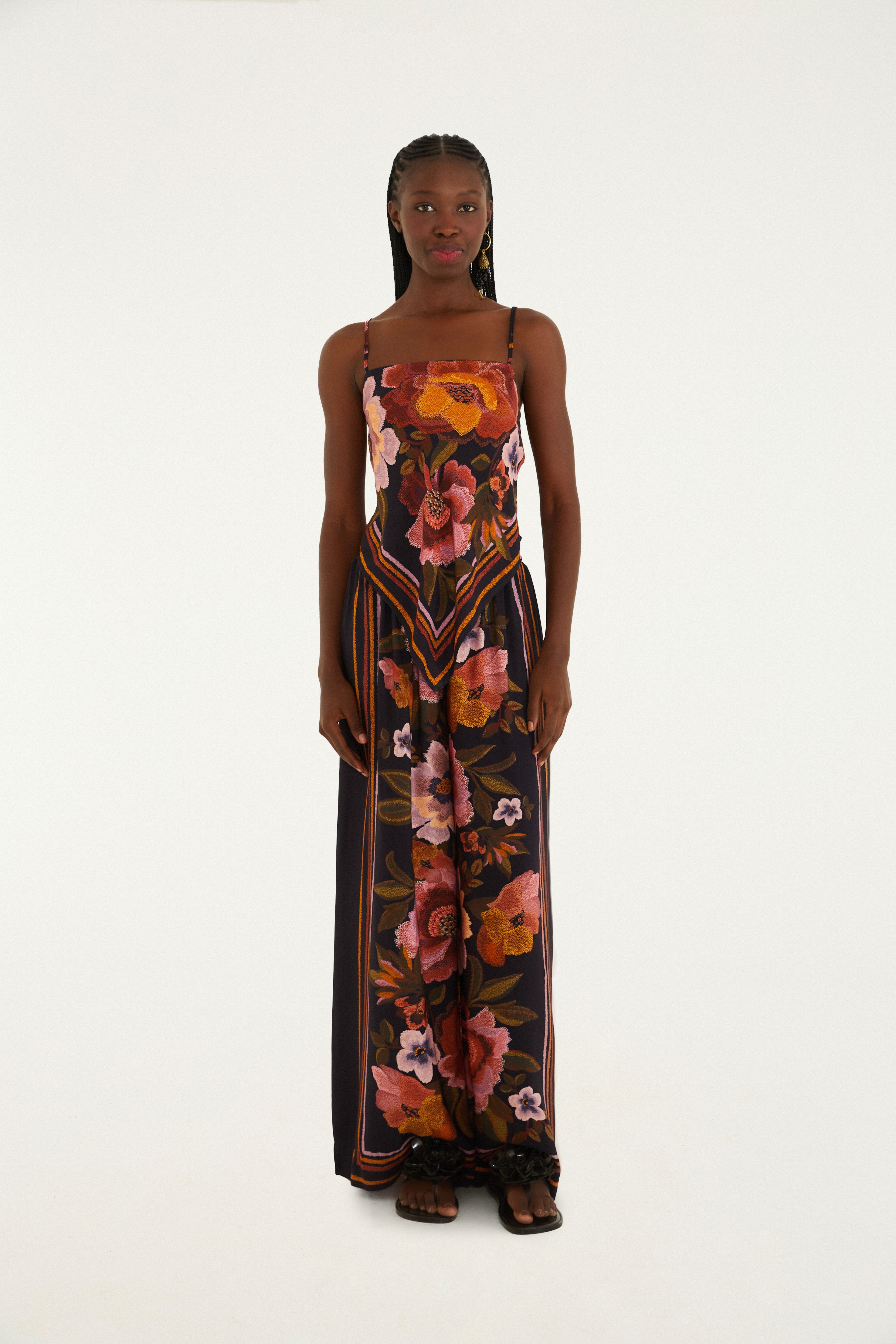 Regata Floral Estampada Cléo