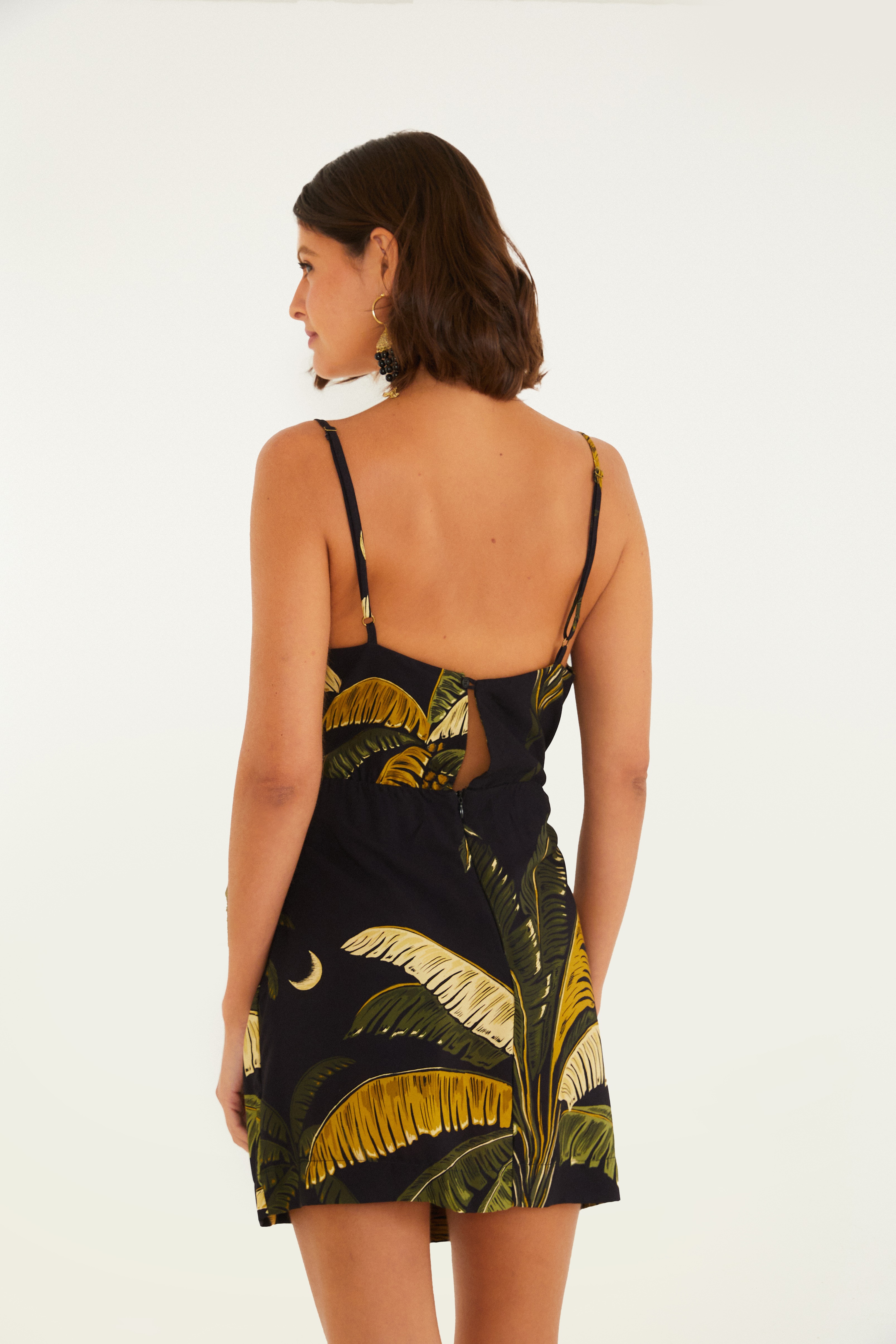 Vestido Curto Estampado Itacaré