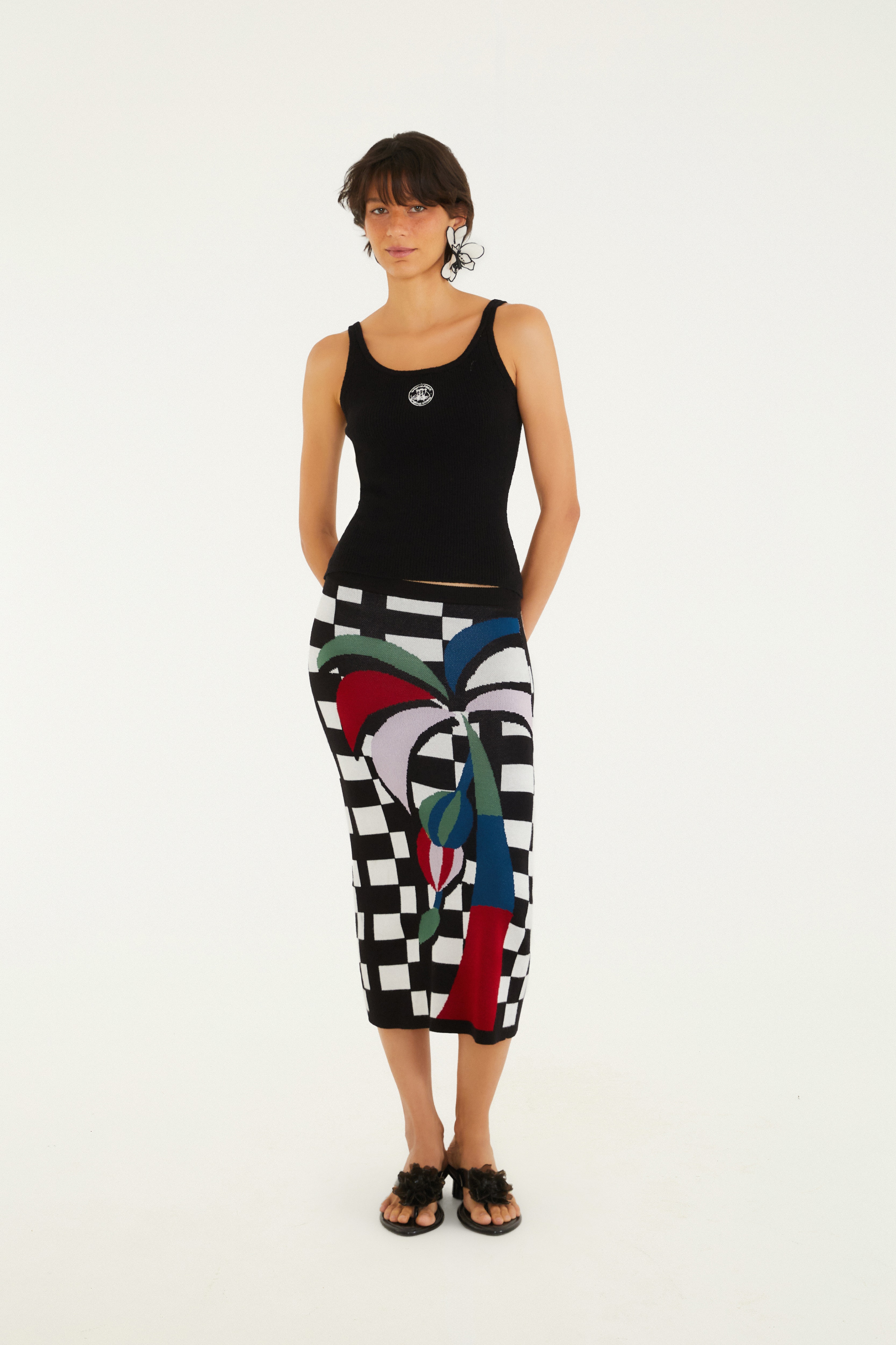 Regata Tricot Canelado Farmrio