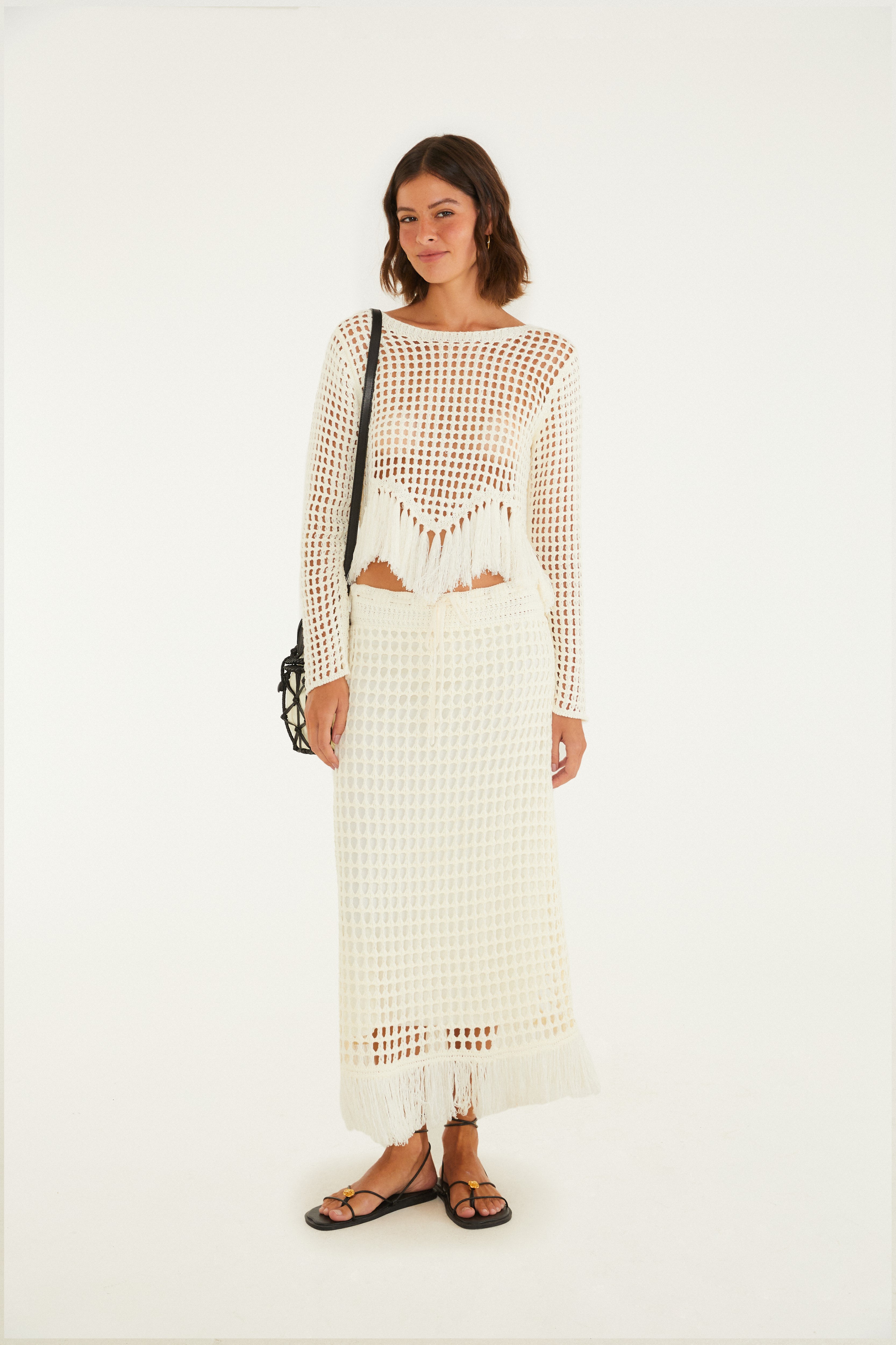 Saia Midi Tricot