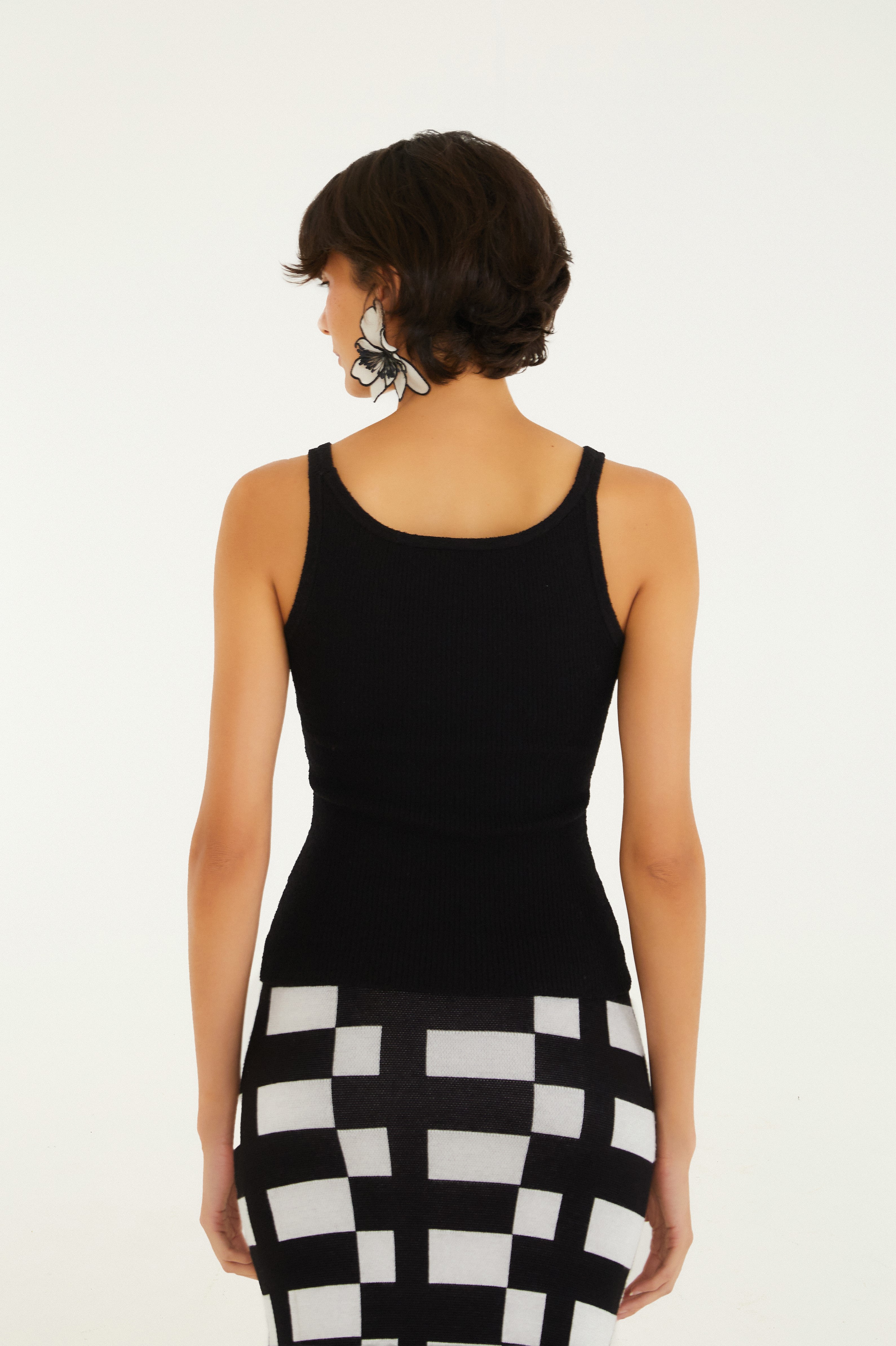 Regata Tricot Canelado Farmrio