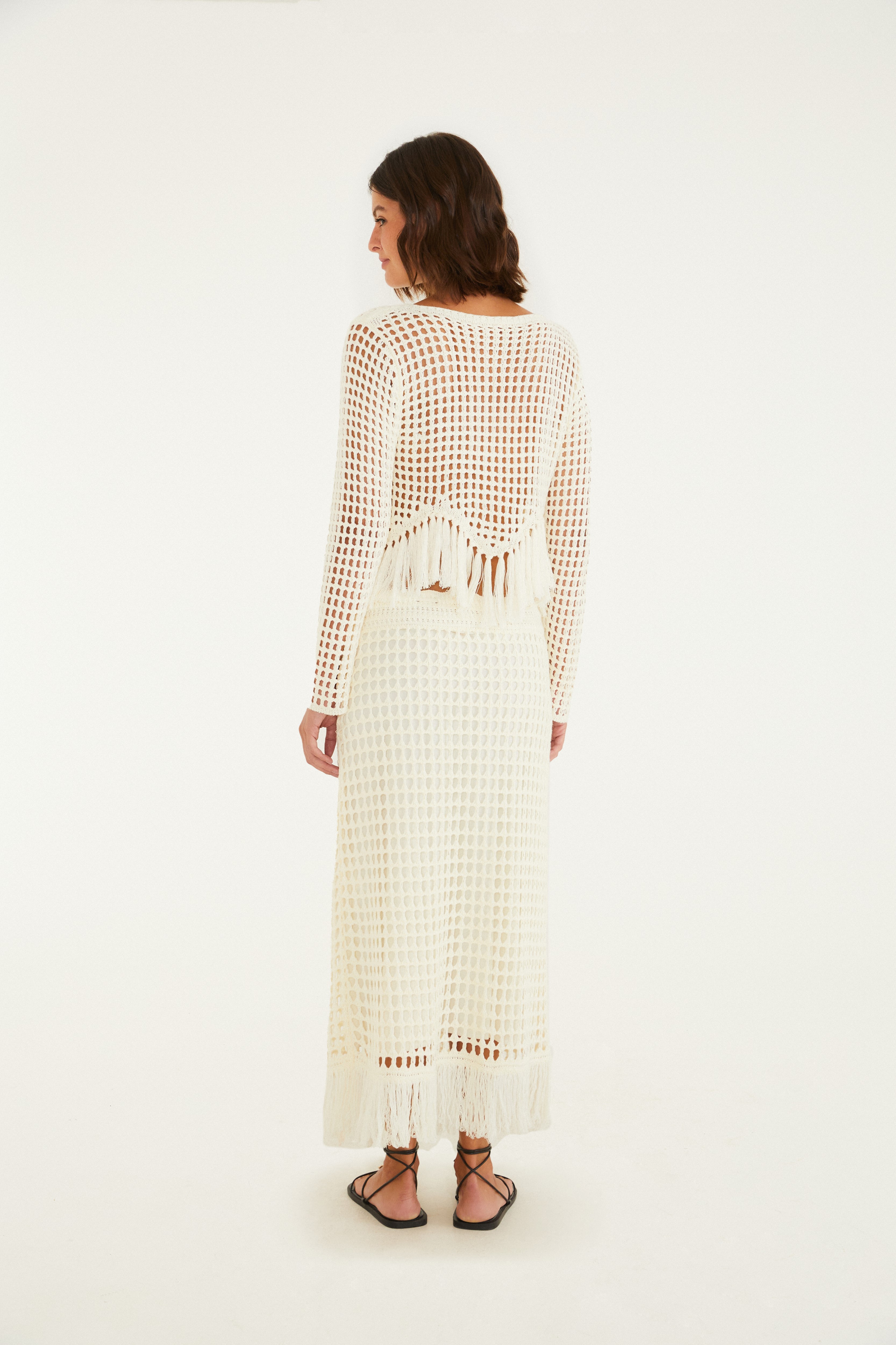 Saia Midi Tricot