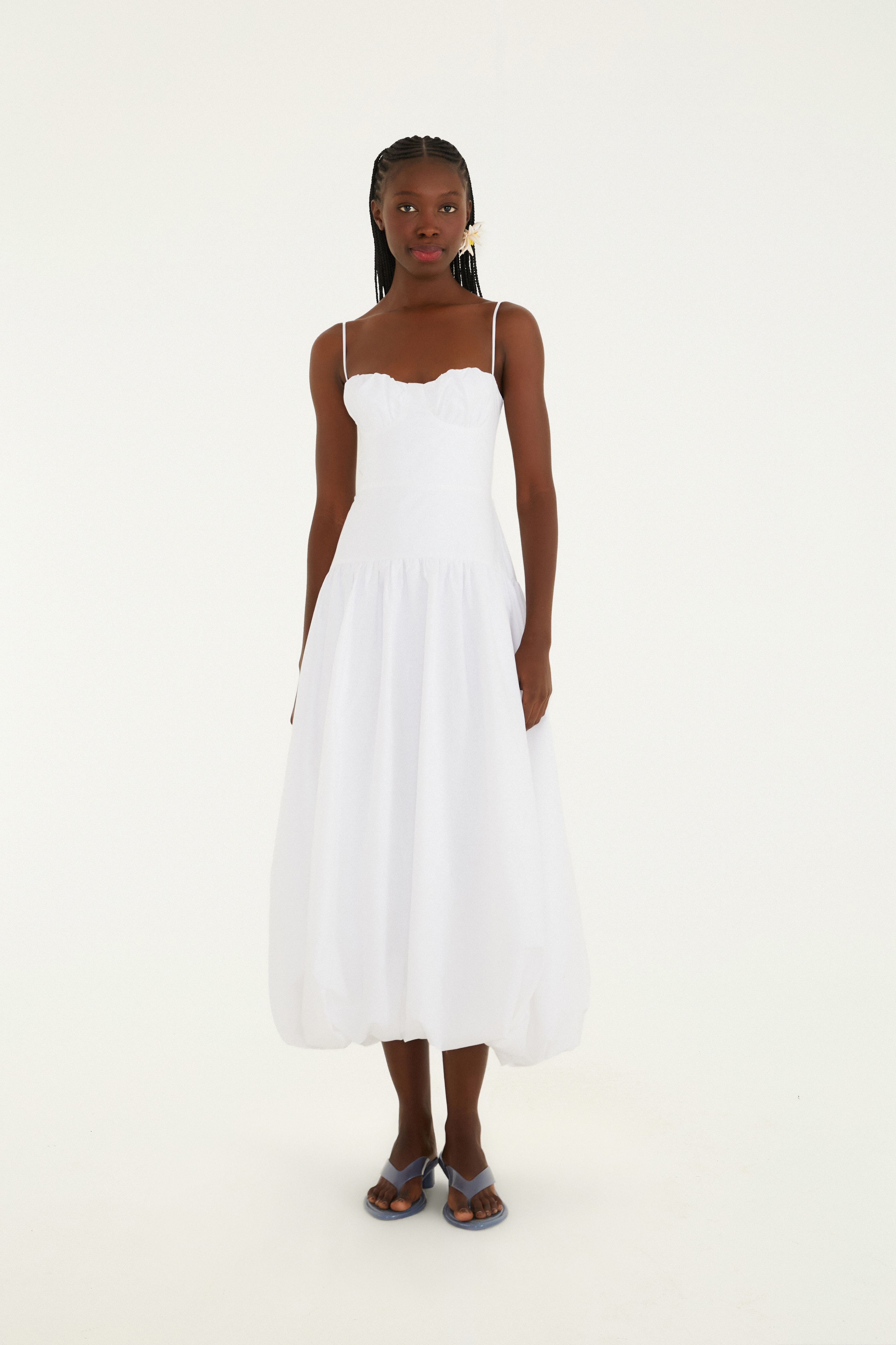 Vestido Balonê Alcinhas Meia Taça