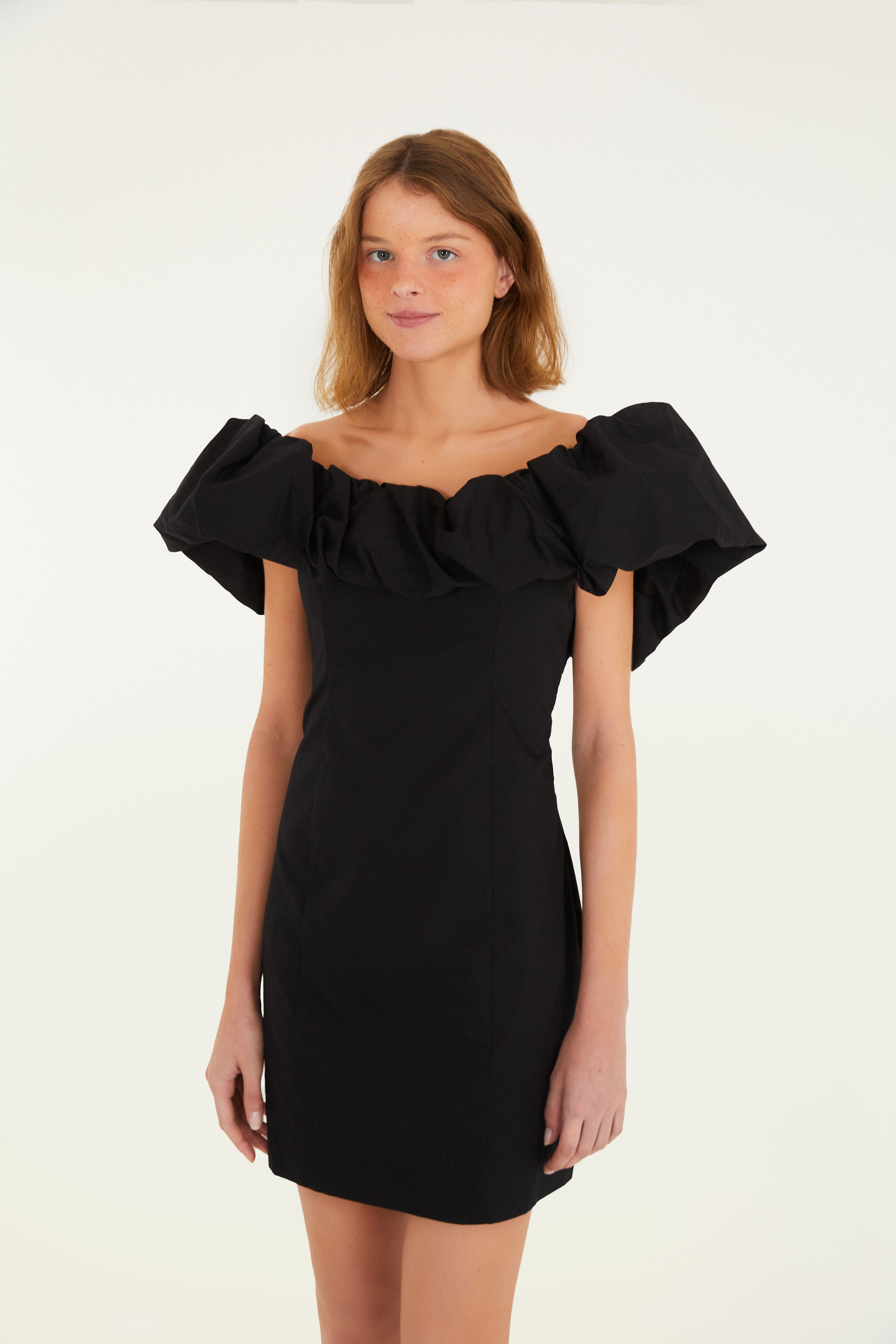Vestido Curto Bufante