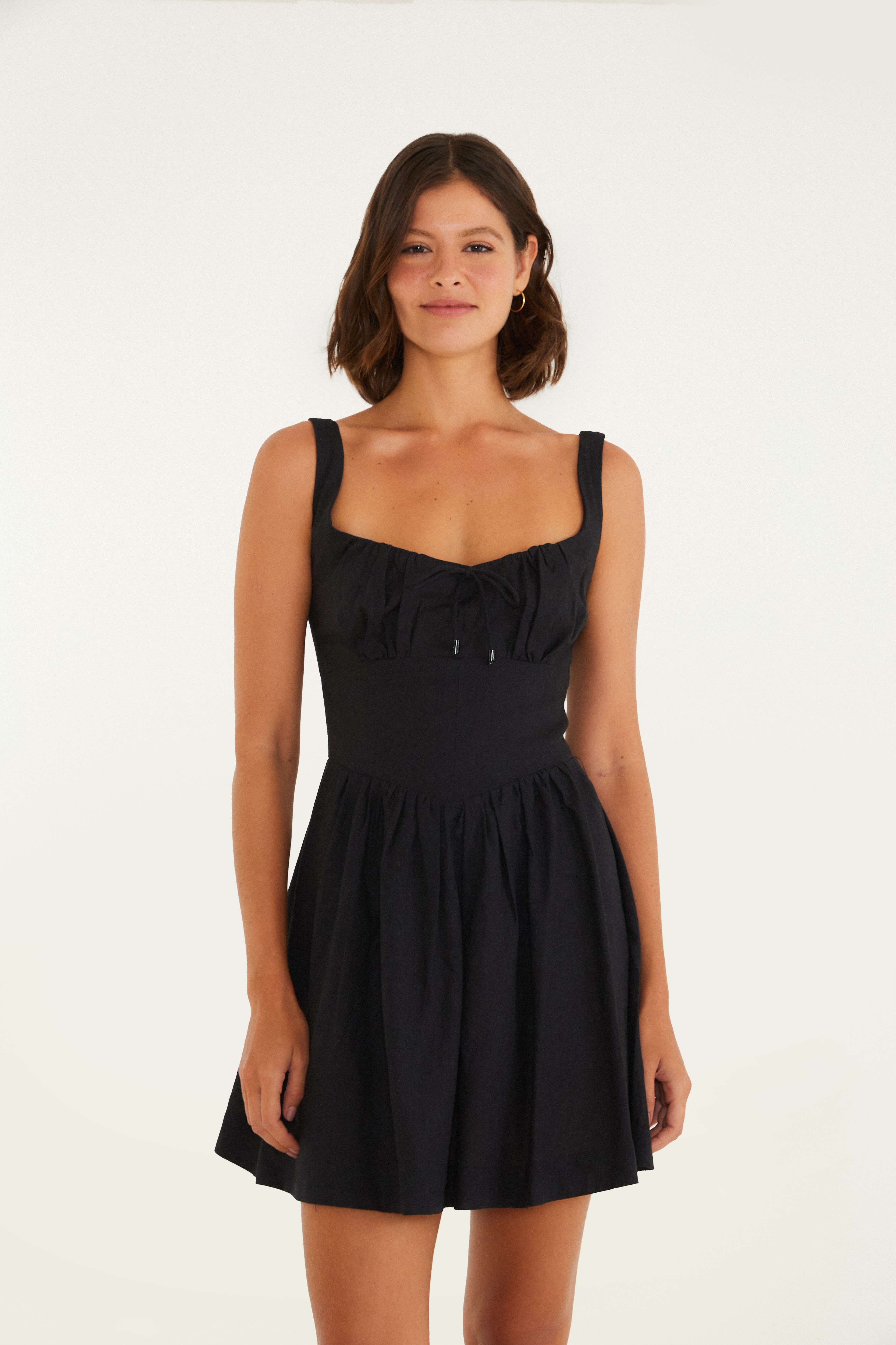 Vestido Curto Corselet