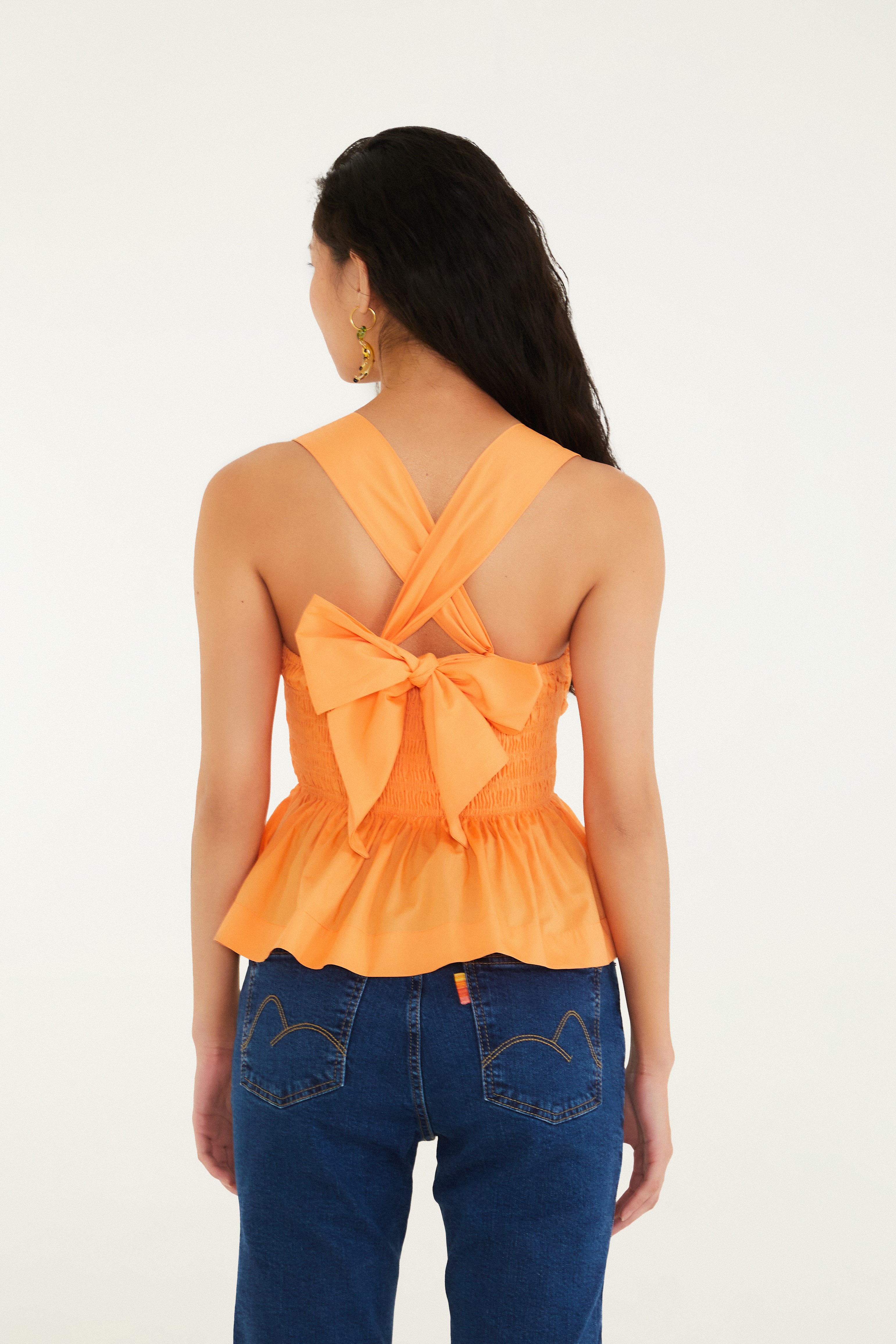 Blusa Lastex Peplum