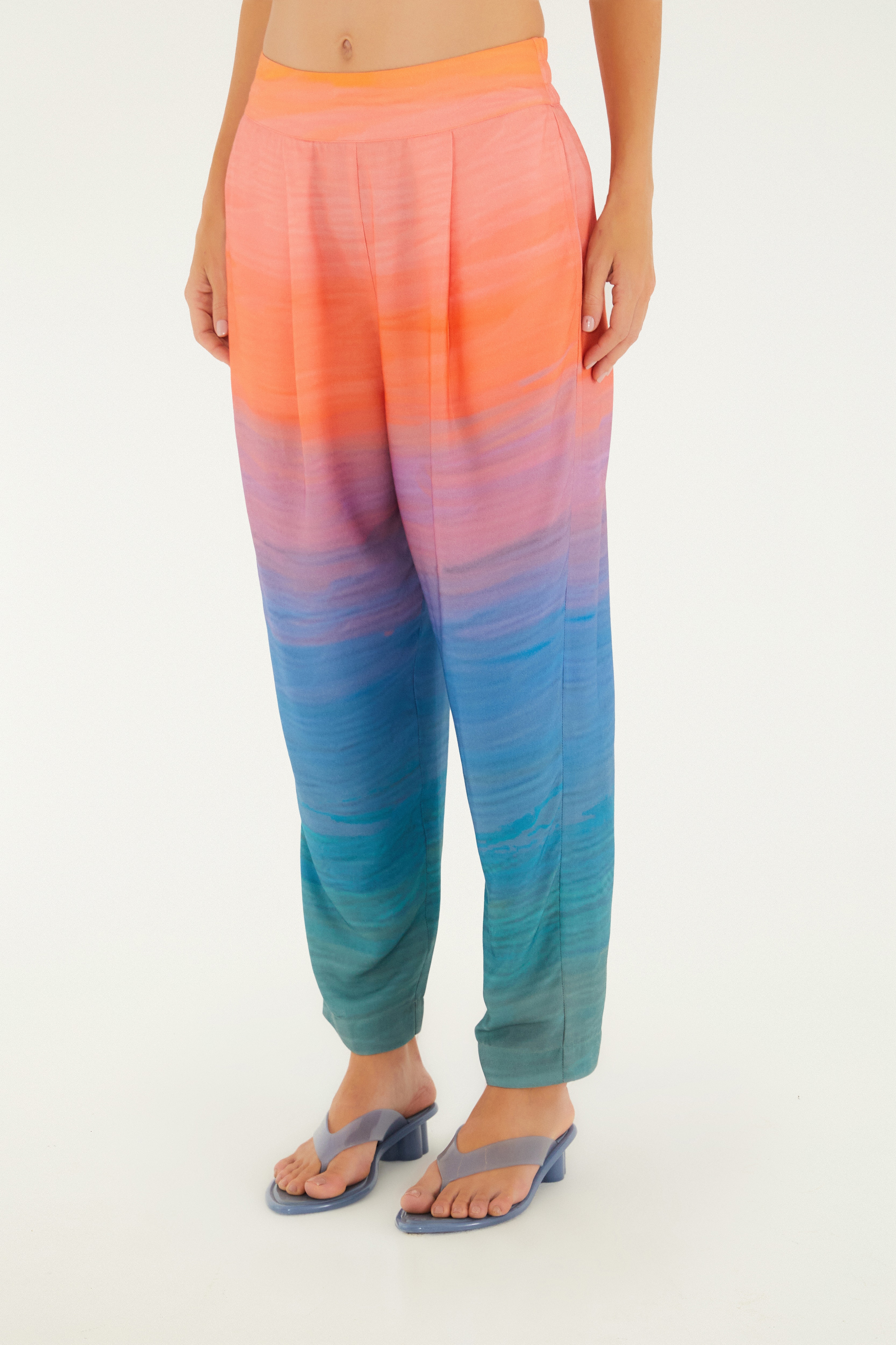Calça Estampada Marítime Ombré