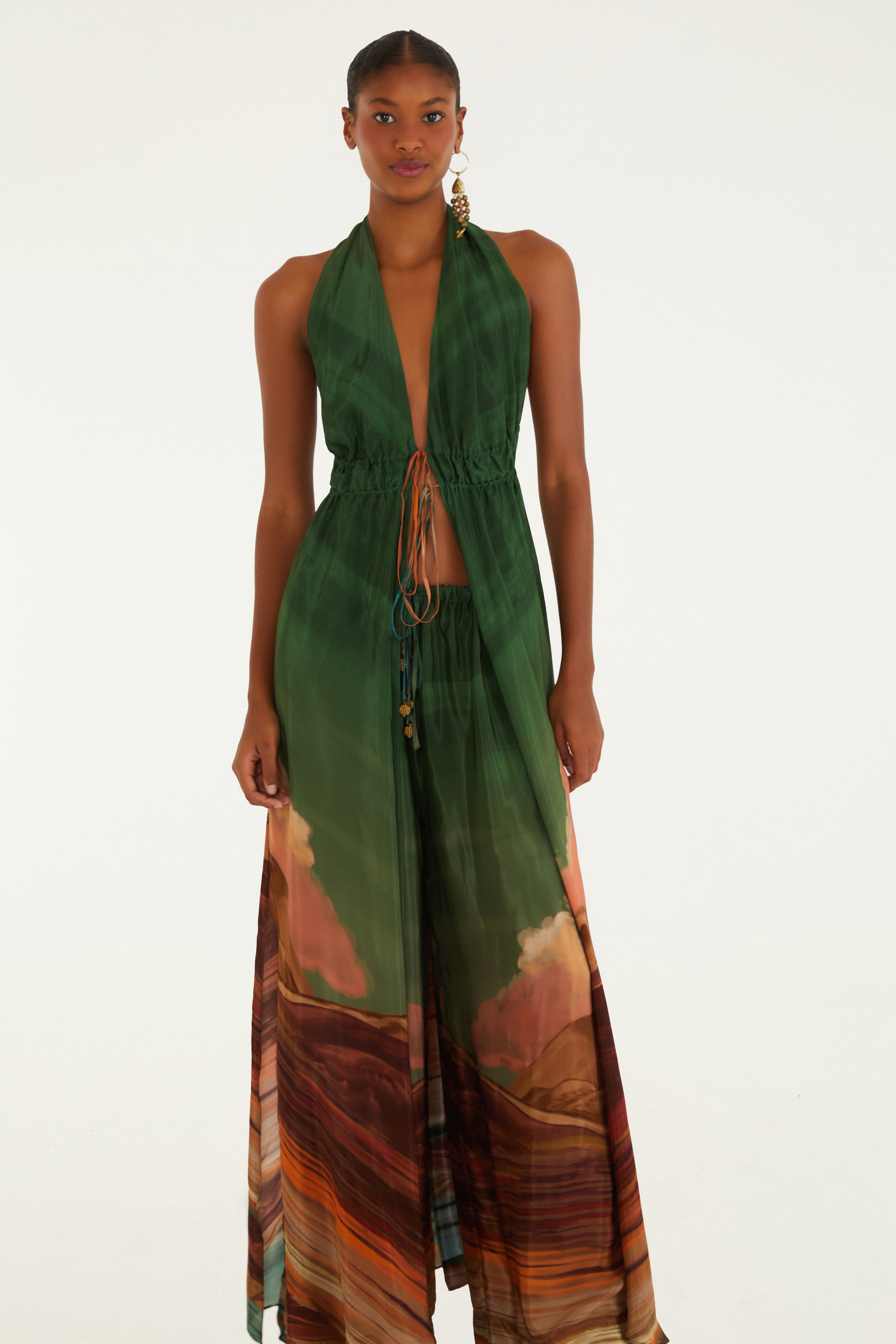 Calça Estampada Dunas